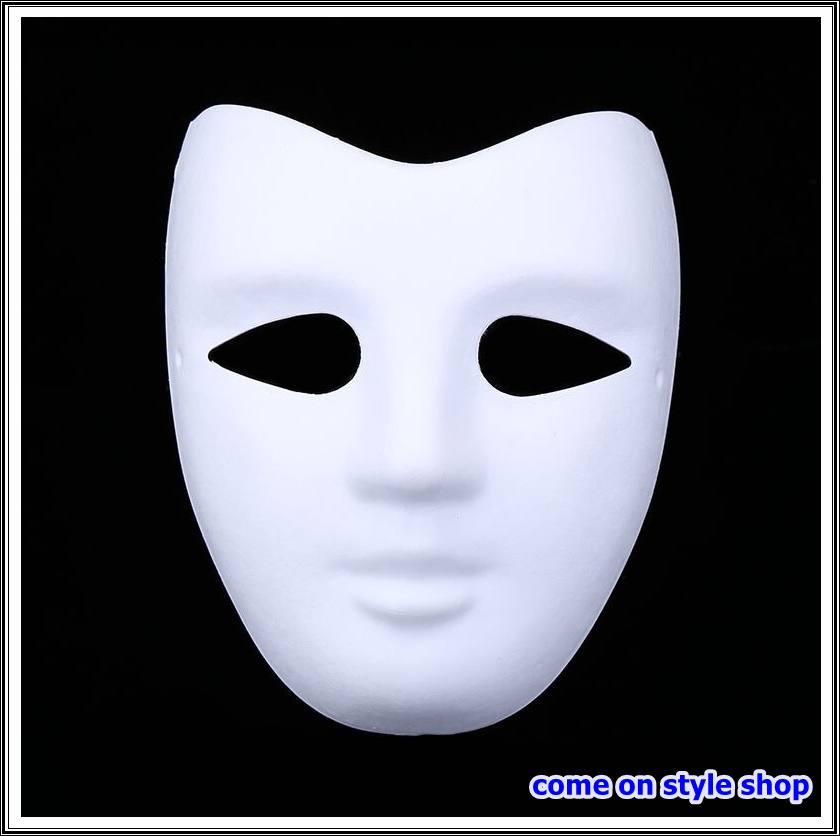 หน้ากาก diy หน้ากากระบายสี