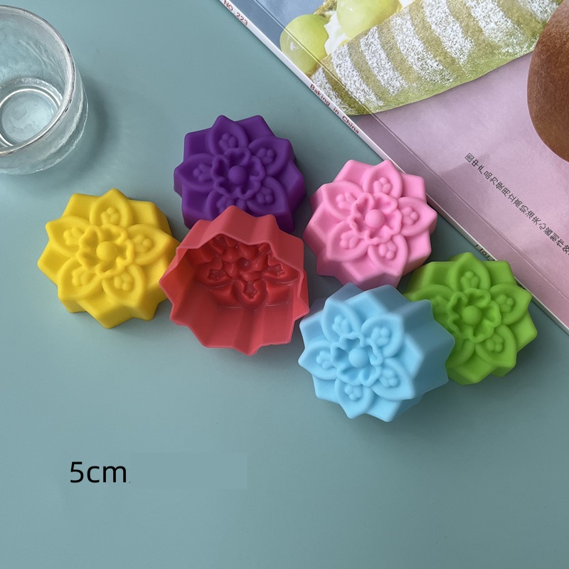 แม่พิมพ์ดอกไม้ ดอก5เซน เลือกแบบ พิพม์วุ้นดอกไม้ พิมพ์วุ้นสวย