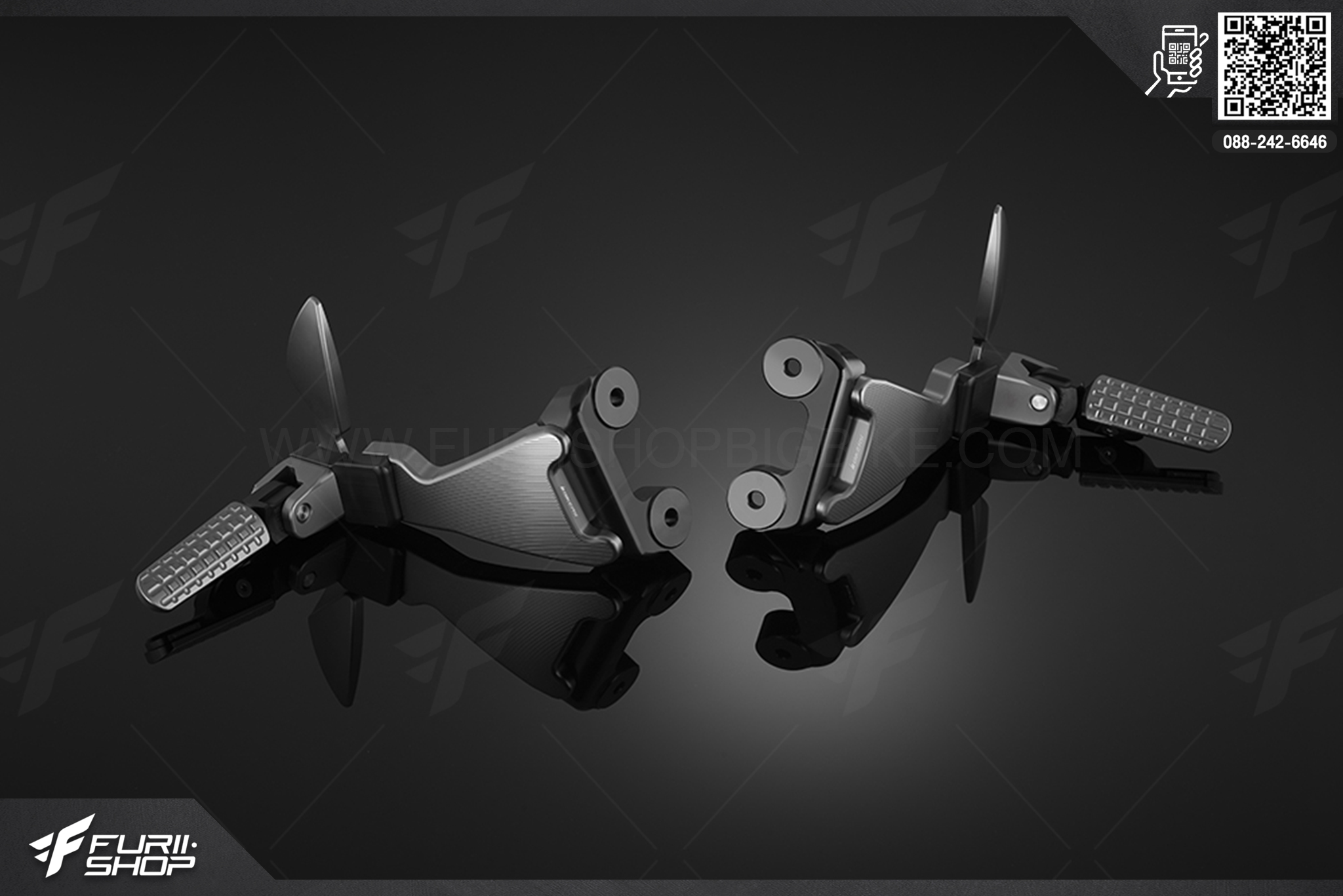 ชุดพักเท้าหลัง Bikers Honda CBR650R