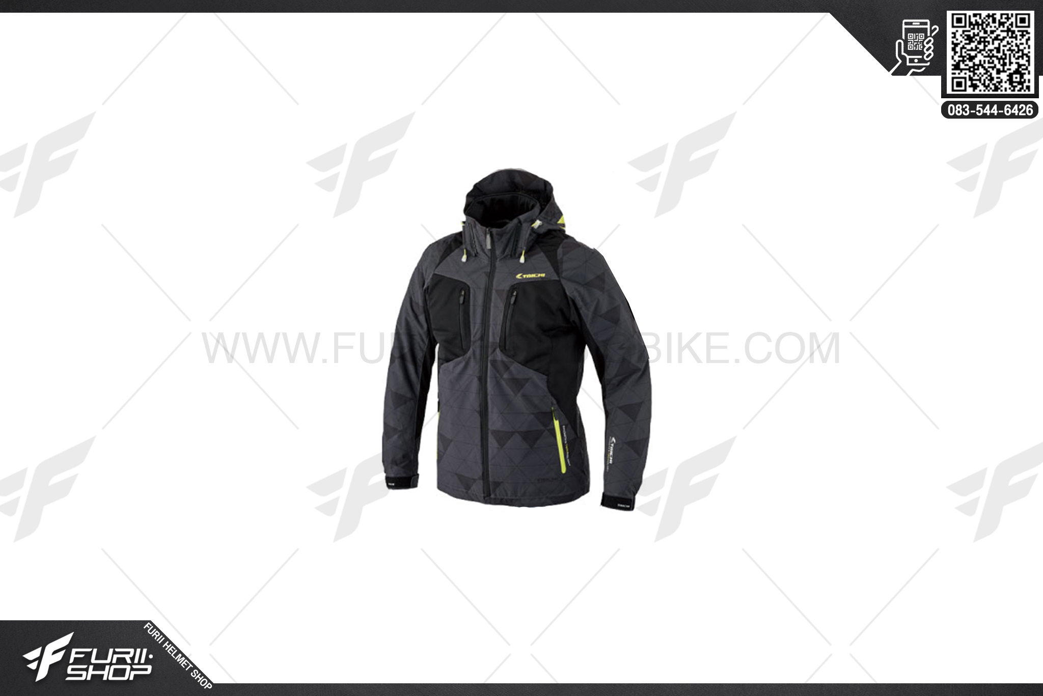 เสื้อแจ็คเก็ต TAICHI RSJ307YE01 Delta/yellow