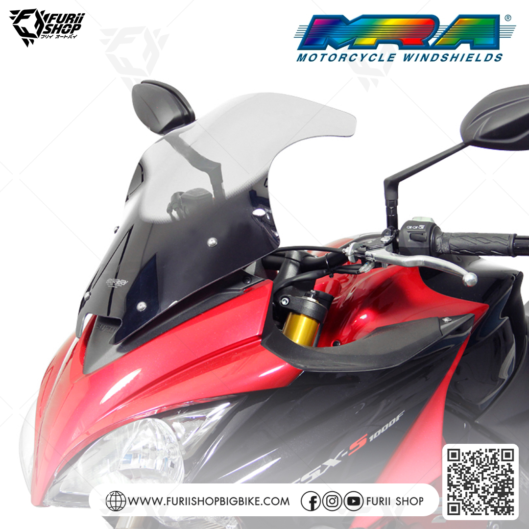 ชิลด์หน้า MRA Windshield : for Suzuki GSX S1000F 2015-2017