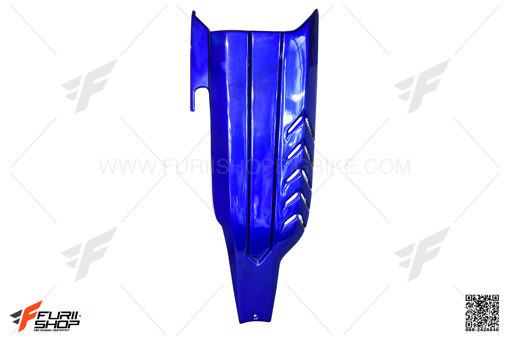 อกล่าง MOTOZAAA สีน้ำเงิน FOR YAMAHA R15 2017
