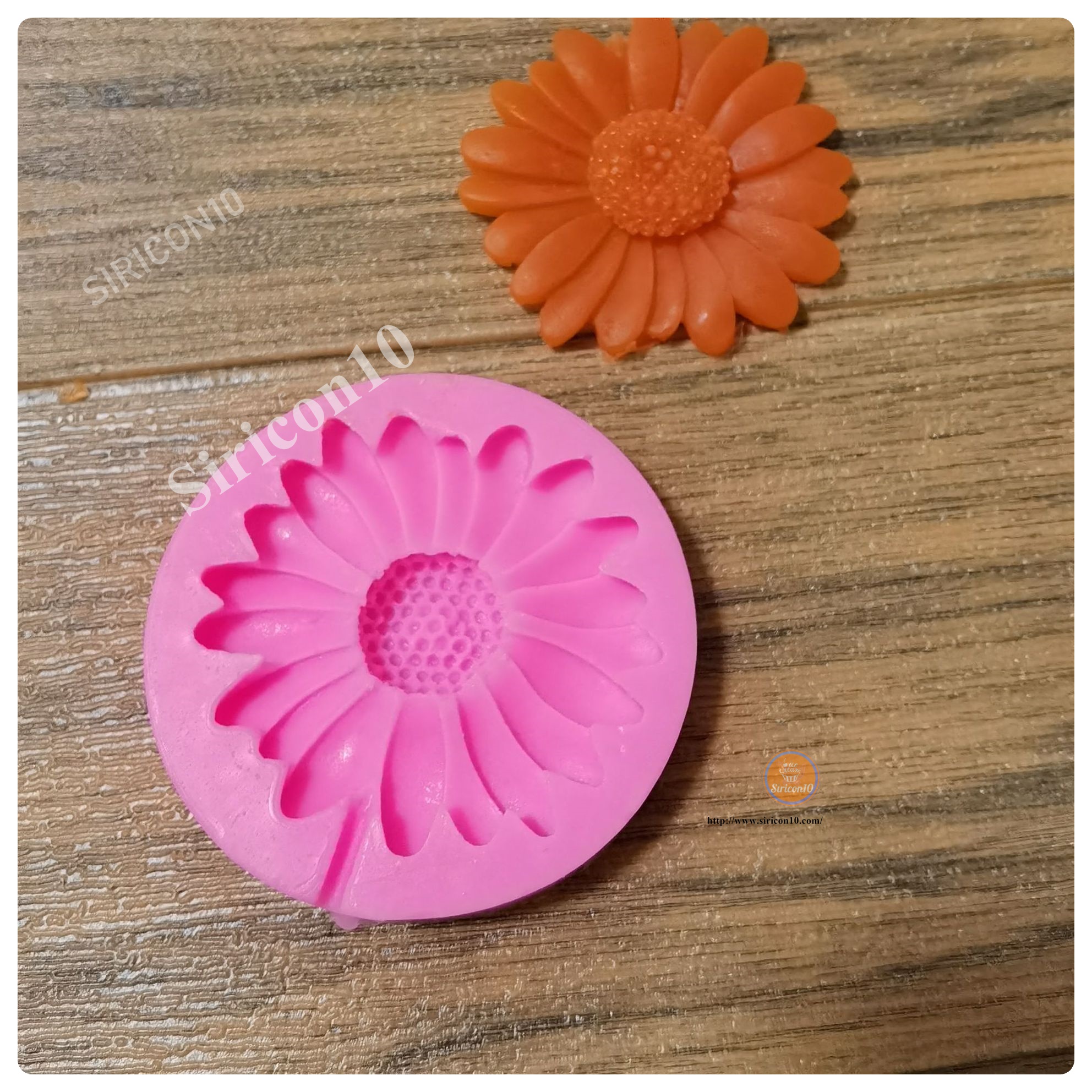 พิมพ์ซิลิโคน ดอกไม้ ...........