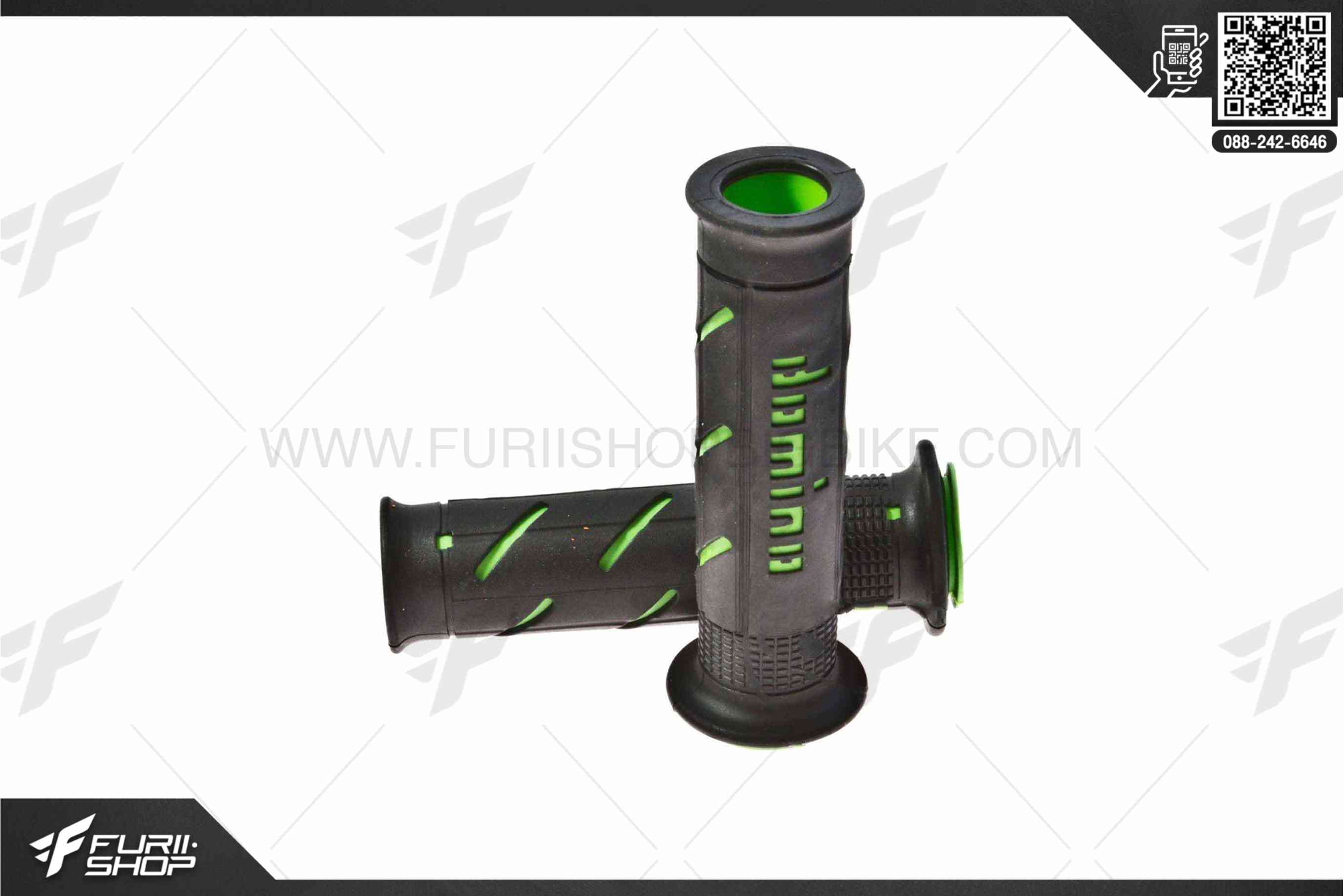 ปลอกแฮนด์ DOMINO A250 GRIP ดำ เขียว
