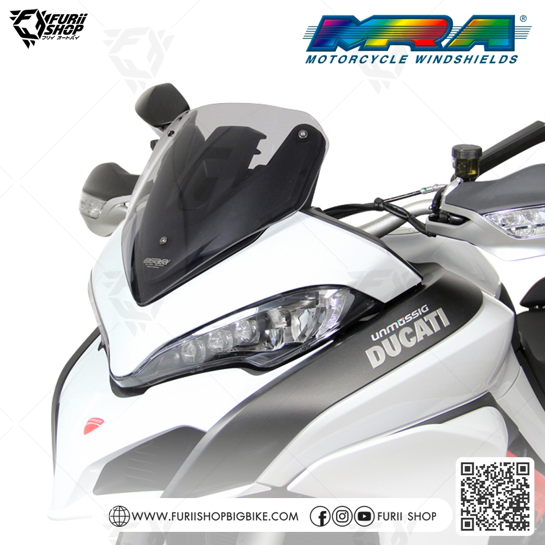 ชิลด์ MRA Windshield Racing : for Ducati Multistrada Enduro 1200 2016-2017