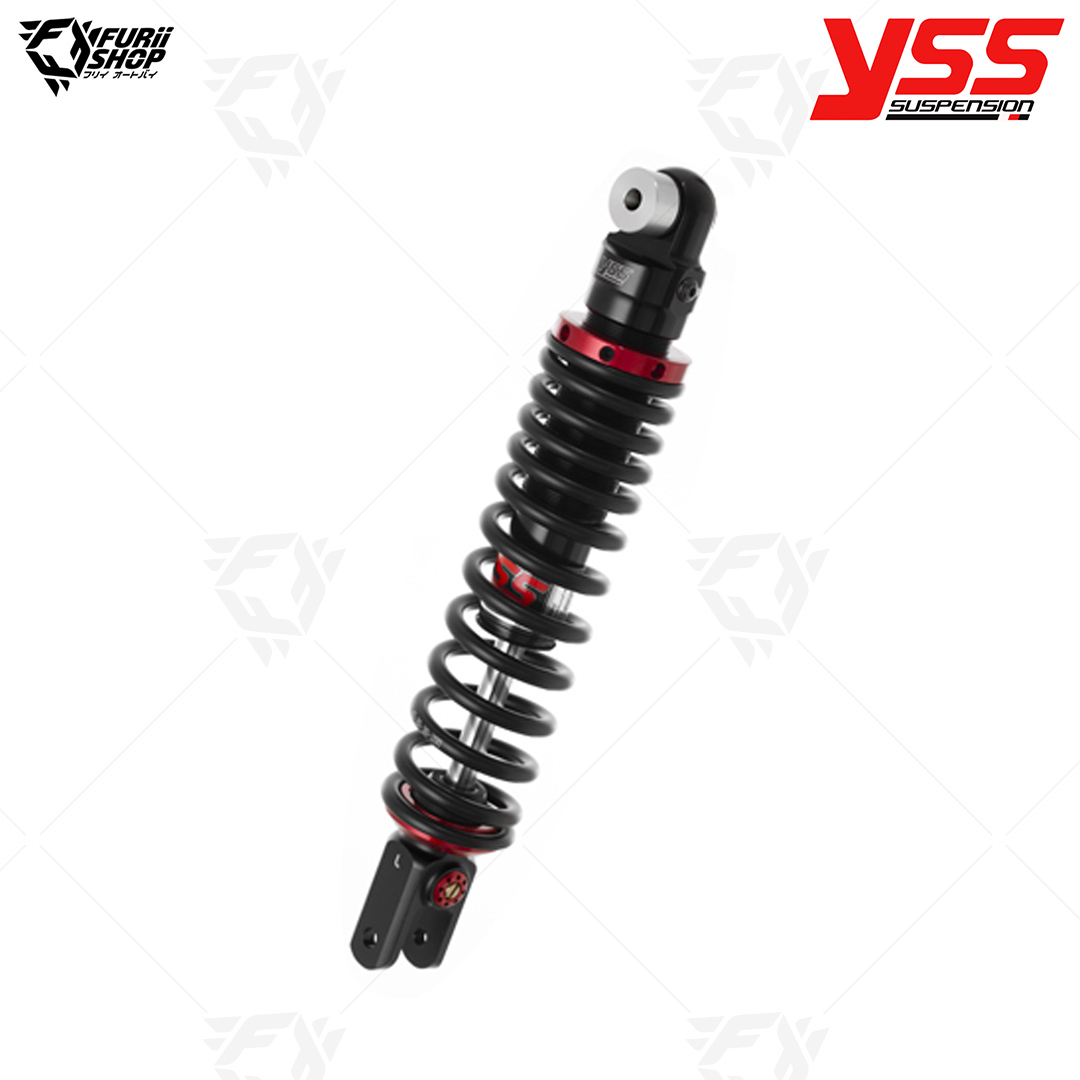 โช๊คหลังแต่ง YSS Z-SPORT BLACK SERIES (OZ302-310TR-10-88A) : for YAMAHA Q-BIX 125/ABS '17>