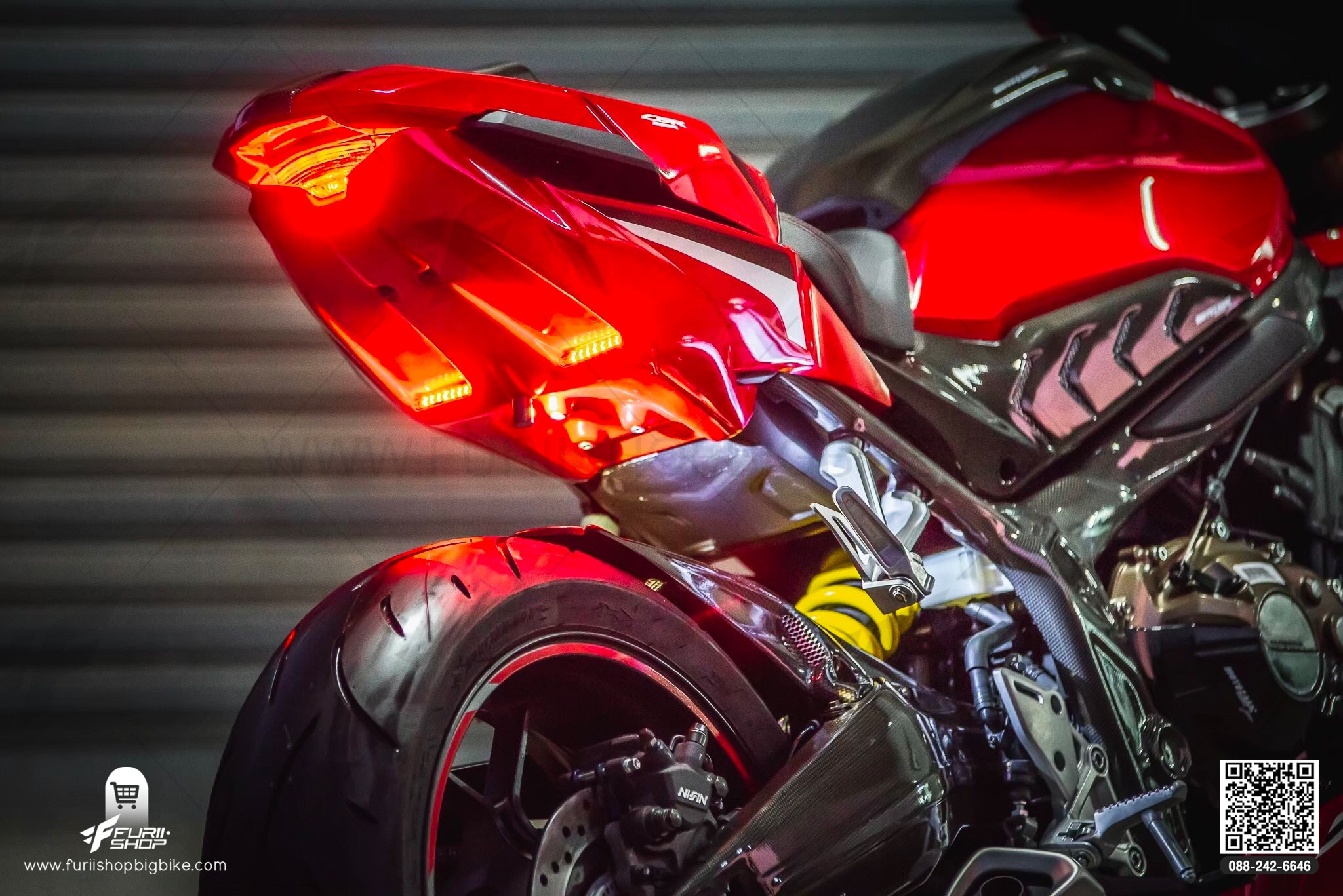 แผ่นปิดท้าย MOTOZAAA FOR HONDA CBR650R 2019
