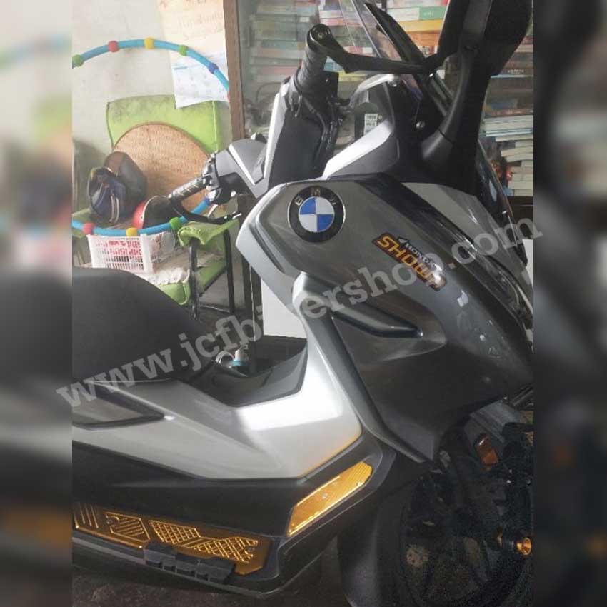 แผ่นรอง ที่พักเท้า งานCNC อย่างหนา Honda Forza300 2018 - 2020