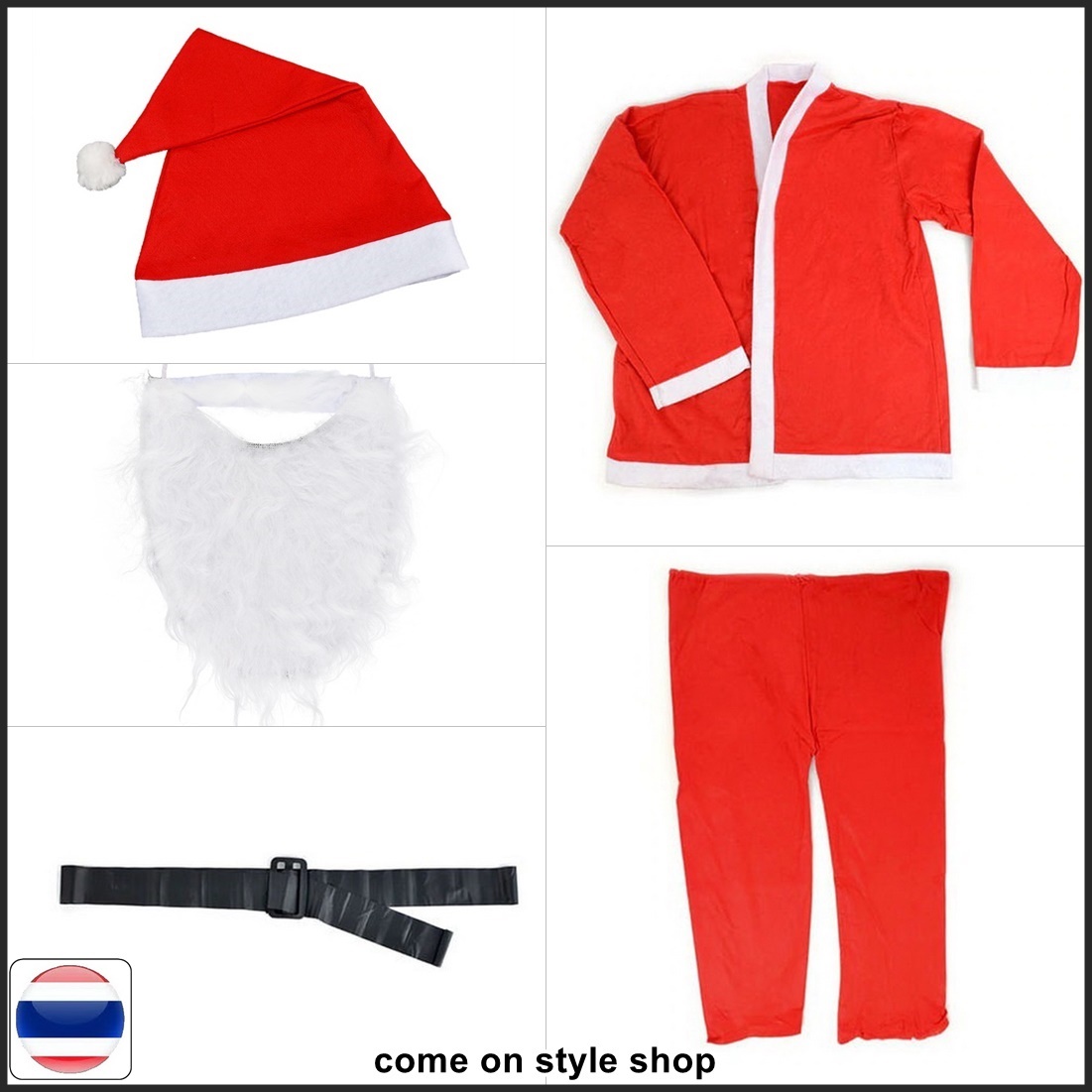 ชุดซานตาคลอส ชุดซานต้า Santa