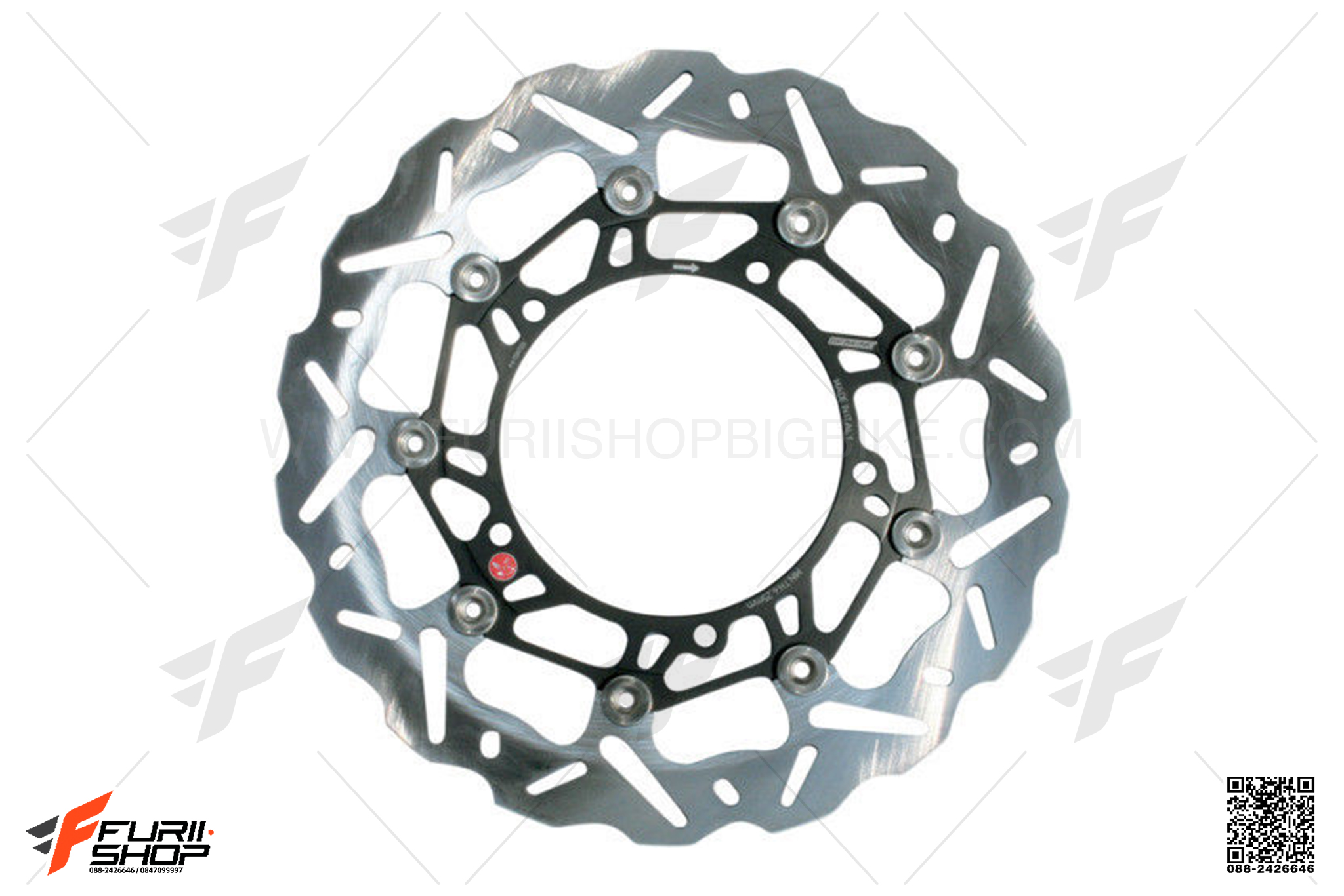 จานเบรคหน้า BRAKING FOR YAMAHA R6 2017