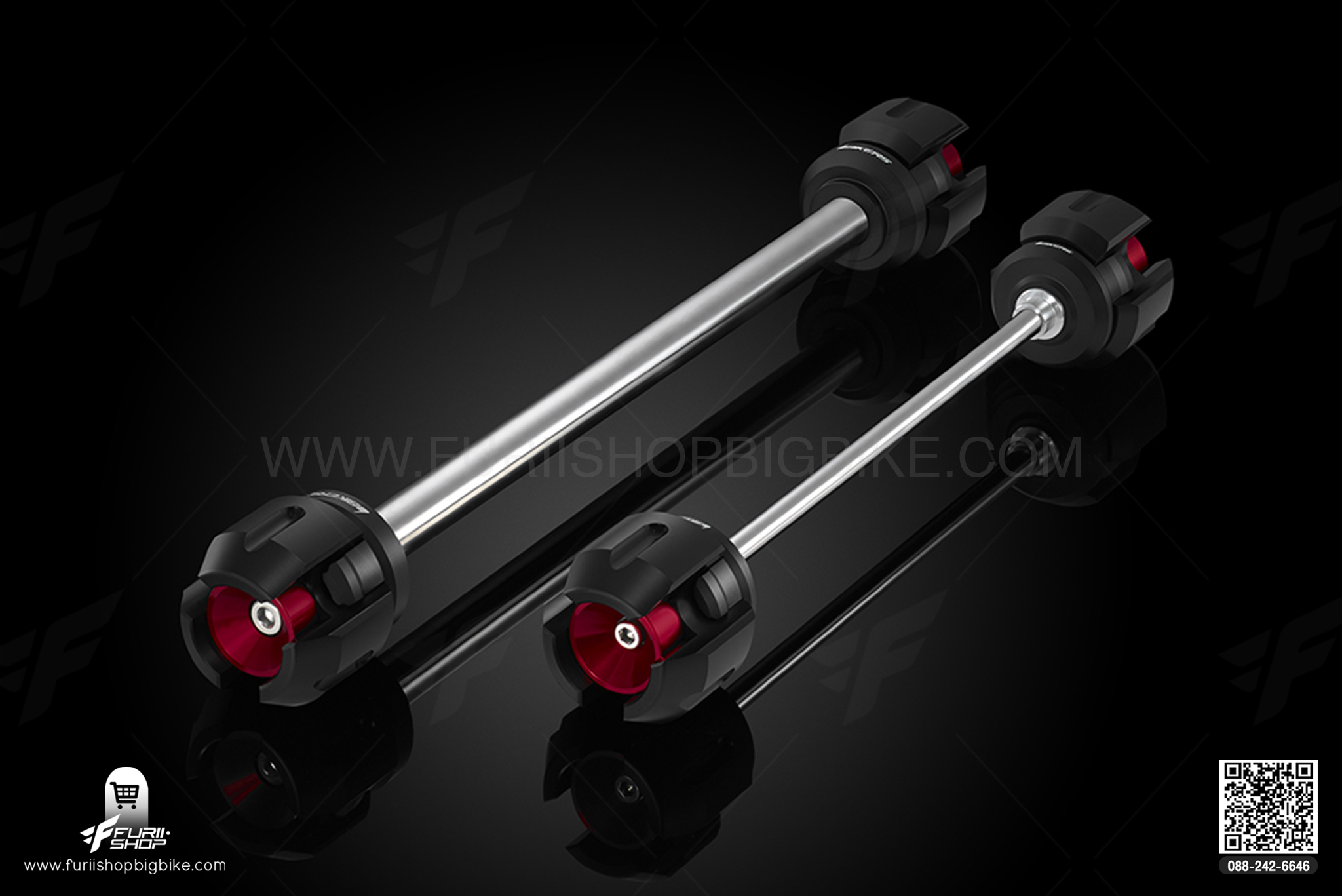 กันล้มหลัง Rear Wheel Axle Protection Bikers คาวาซากิ Kawasaki Z800