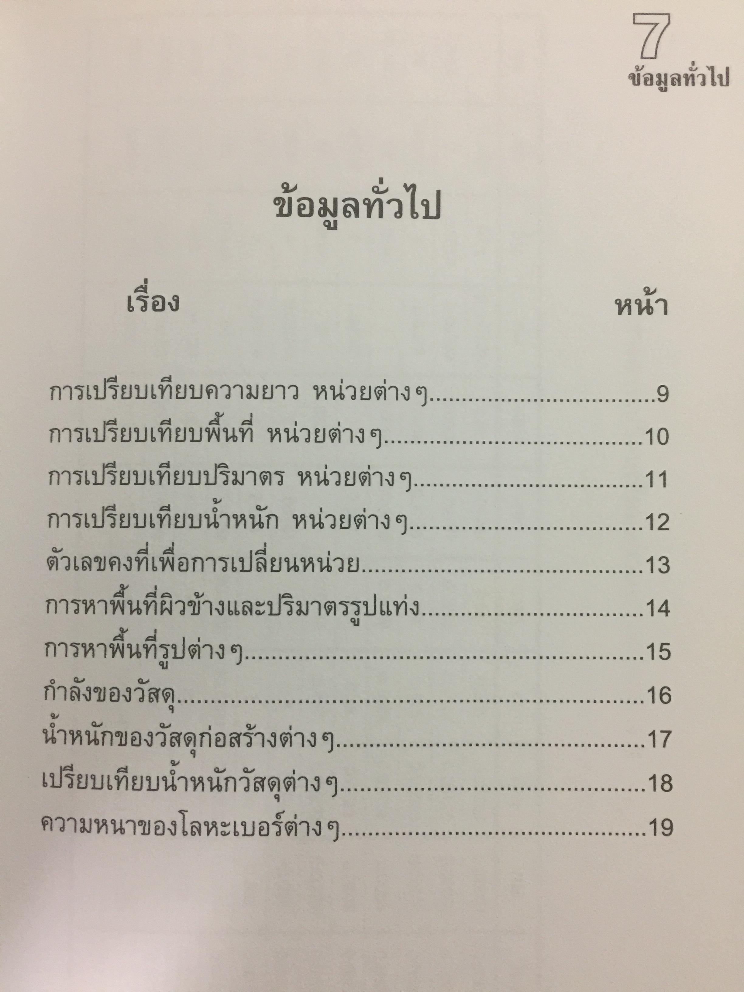 คู่มือช่างก่อสร้าง. เป็นหนังสือคู่มือในการควบคุมและจัดการงานสนามหรือการแก้ปัญหาเฉพาะหน้าบางประการ 0 กก.