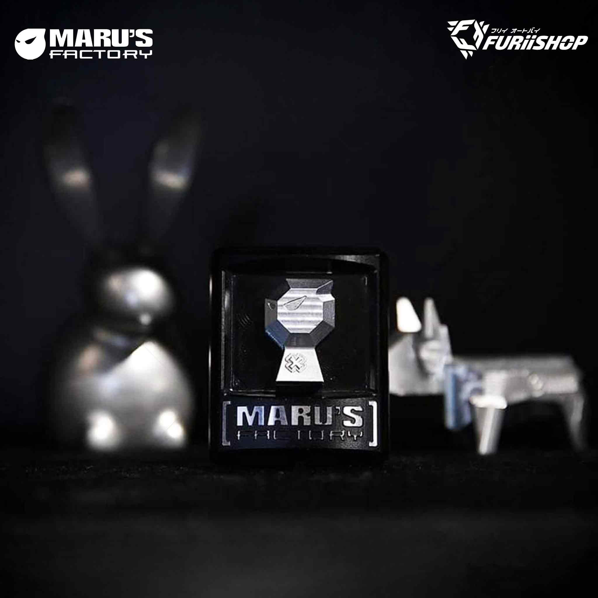 โลโก้เพลด Maru's factory LIMITED EDITION PORTRAIT หัวเหลี่ยม