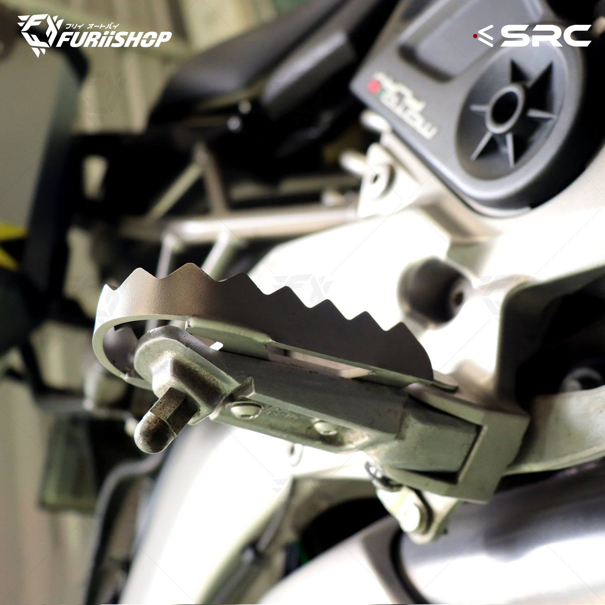 พักเท้าหนาม SRC For KAWASAKI VERSYS X 300
