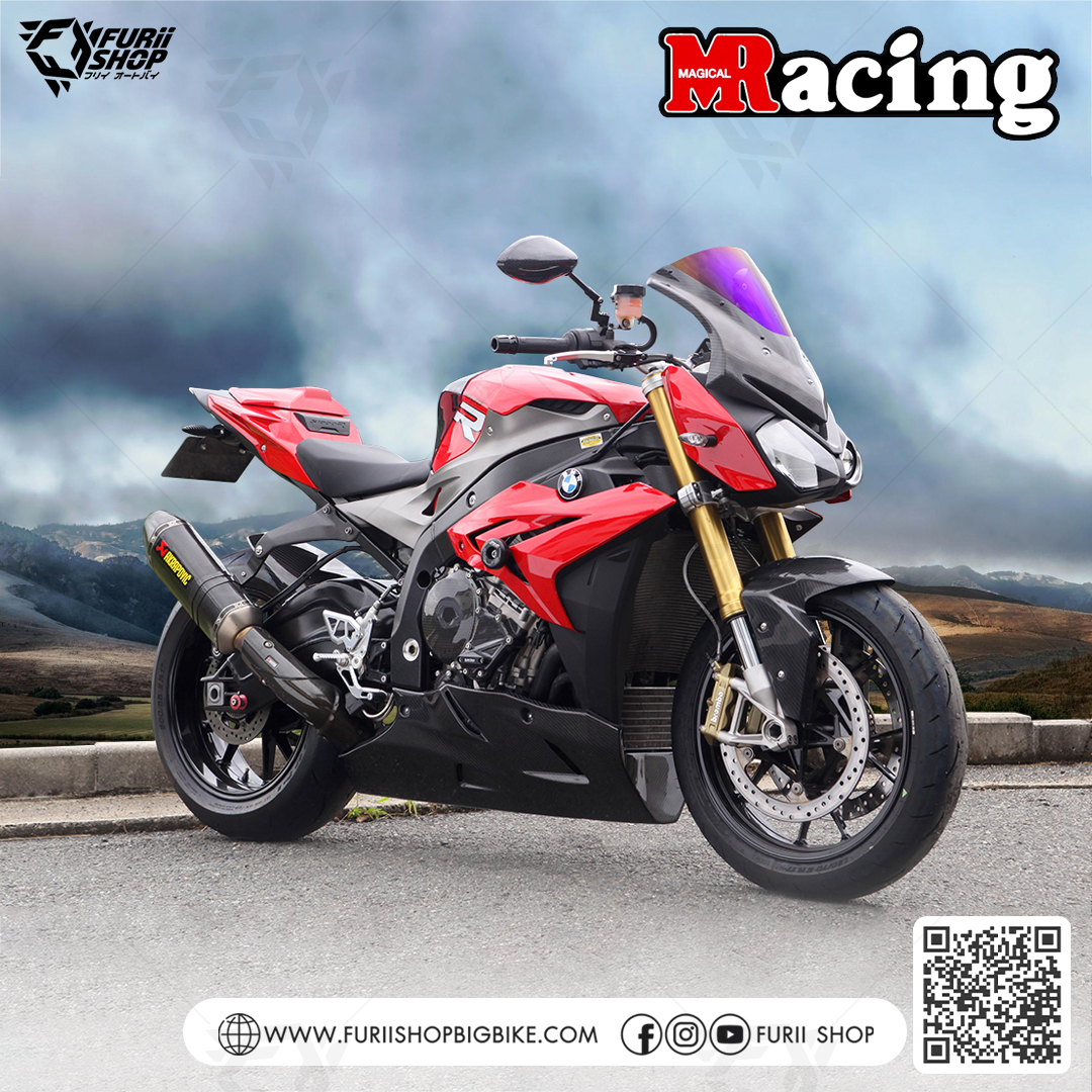 ชิลด์ Magical Racing Windshield : for BMW S1000R naked 2014-2018