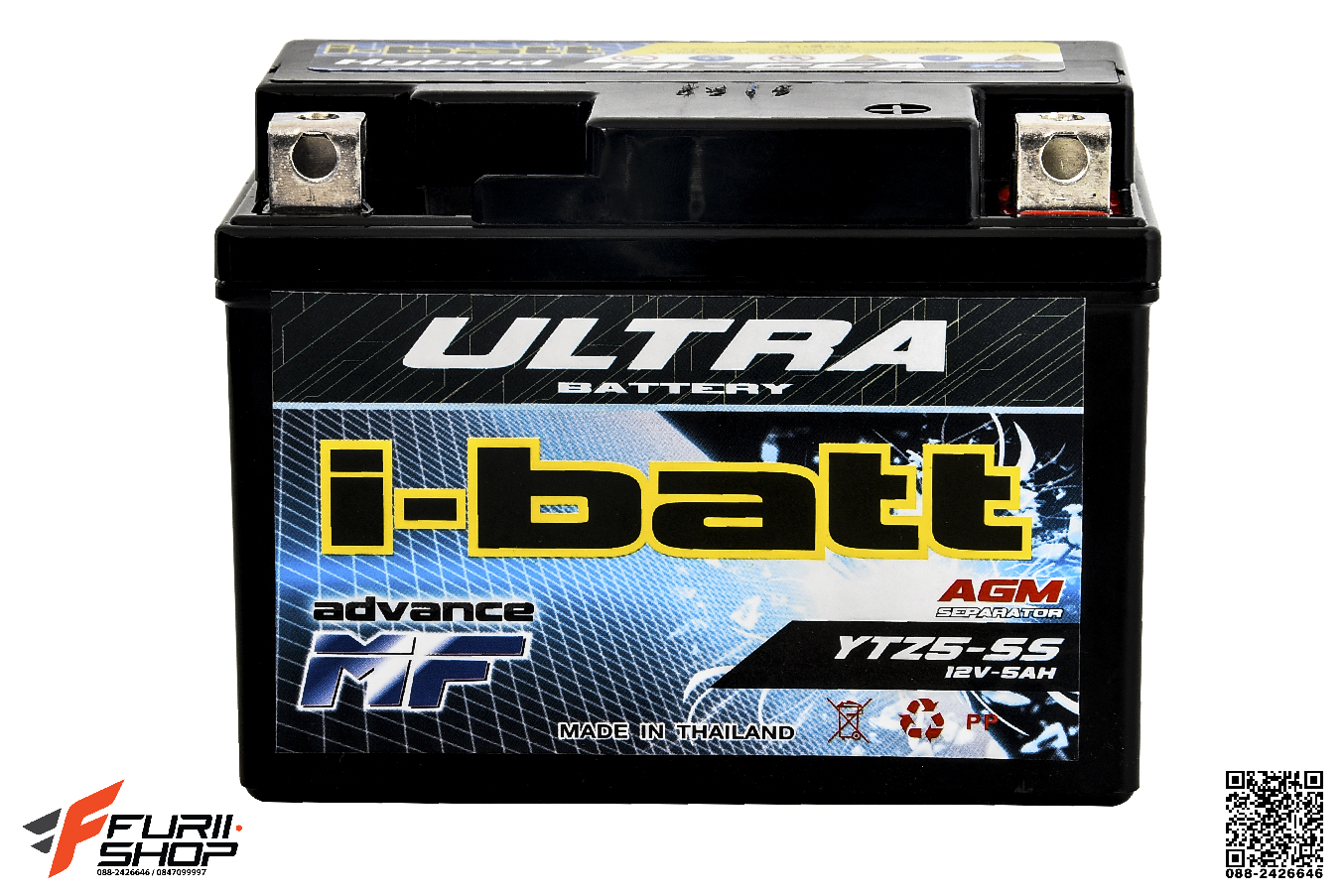 I BATT YTz5-ss 12v-5Ah KSR-MSX-MIO