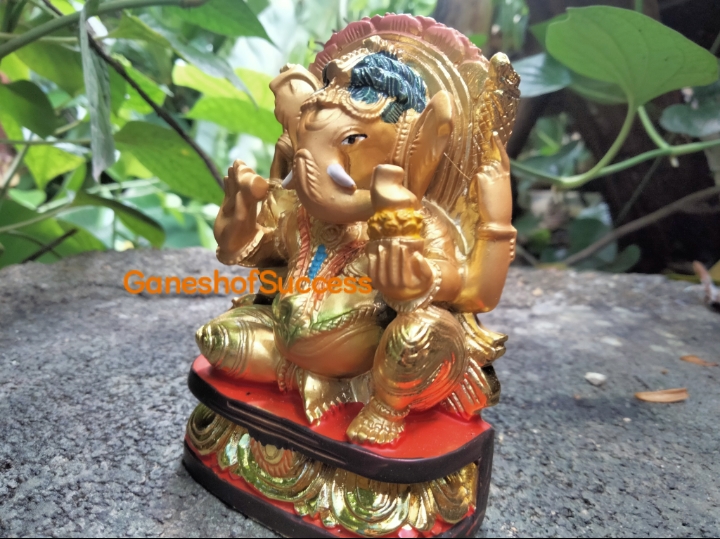 พระพิฆเนศ ปางโมนารีจัน ปางปลดหนี้ ดึงดูดทรัพย์ สูง 3.5 นิ้ว