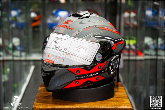 หมวกกันน็อค BILMOLA NEX 2020 Iron RED