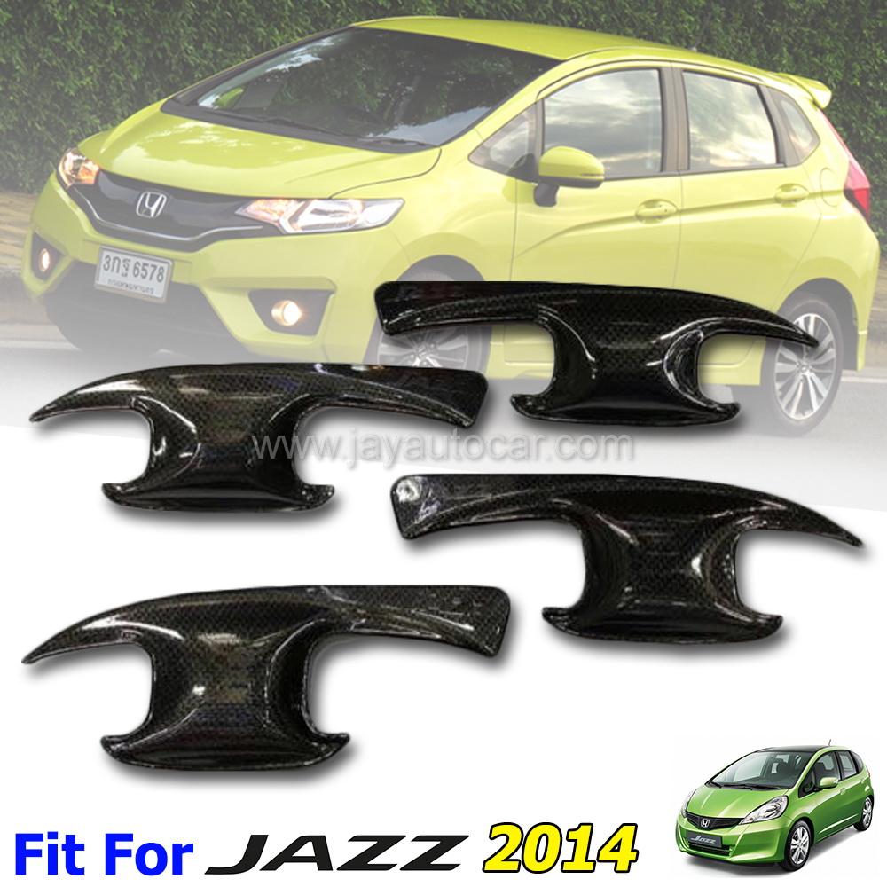 เบ้ามือเปิดประตู กันรอยประตู รถยนต์ Honda Jazz GK 2014-2019 สำหรับ ฮอนด้า แจ๊ส 2014-2019