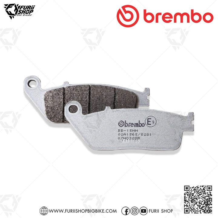 ผ้าเบรก Brembo (07HO30SR) : for SUZUKI : GSX-R 250 17-20