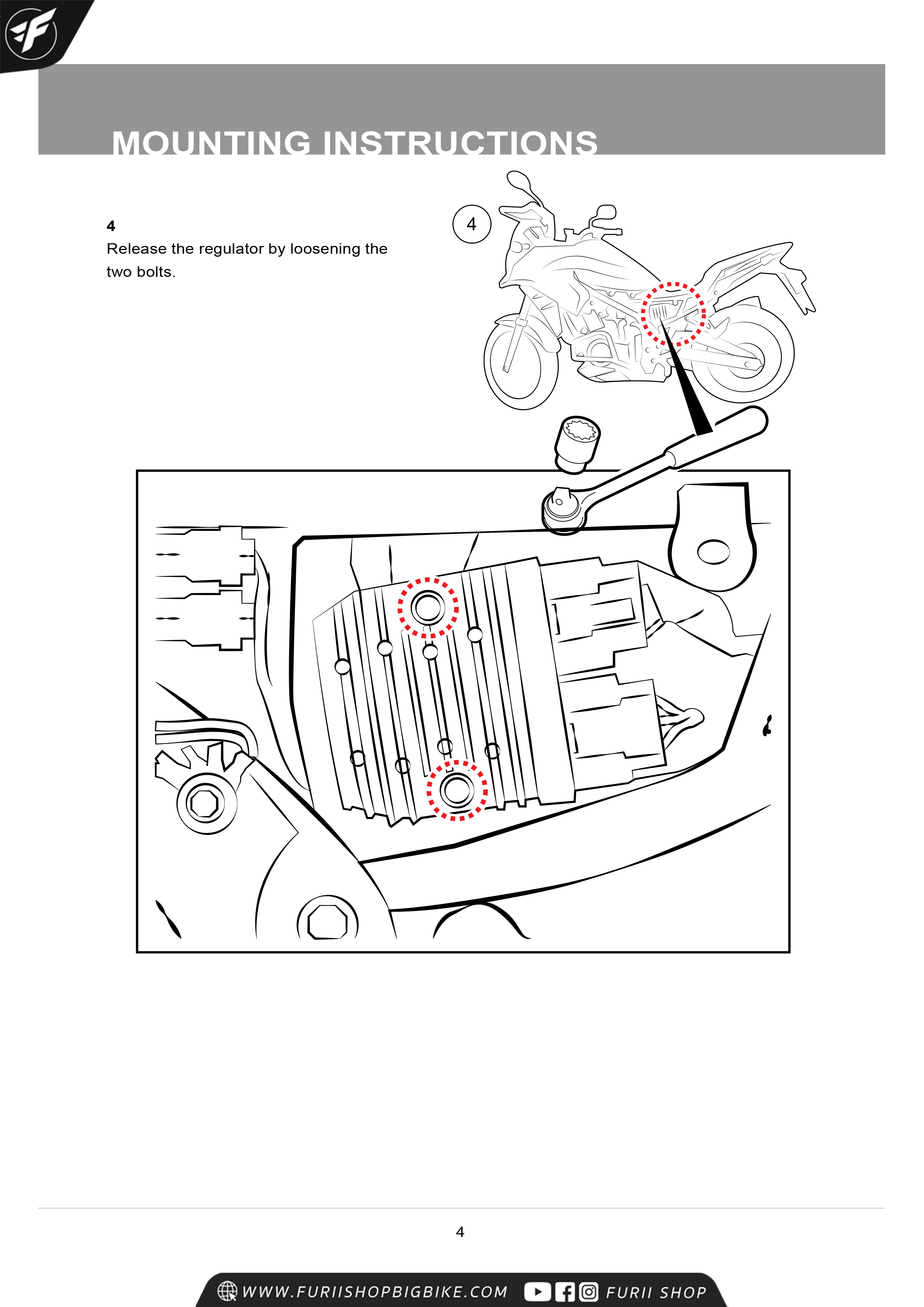 โช๊คหลัง OHLINS HO705 FOR HONDA CB500X