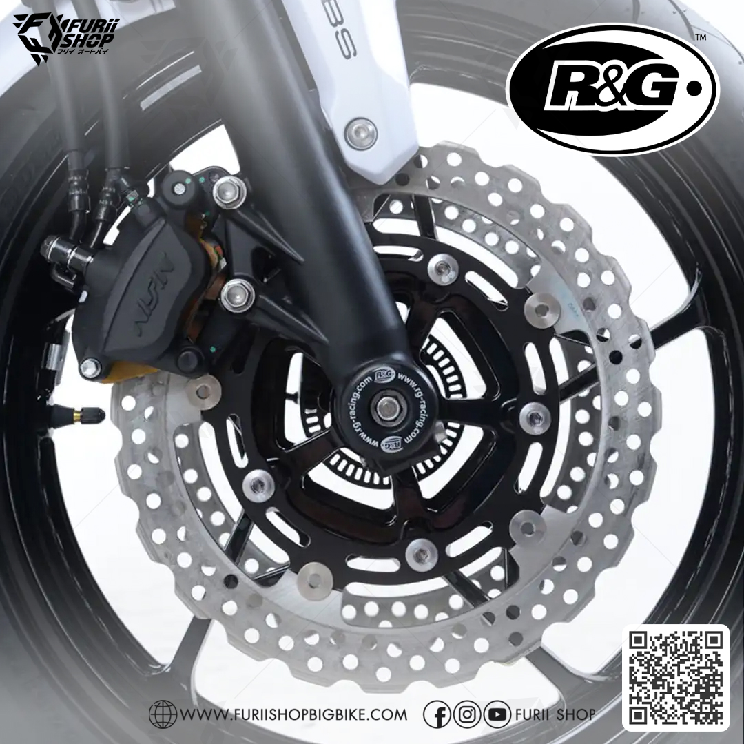 กันล้มหน้า R&G Front Protector : for Kawasaki Ninja650 / Z650 2020