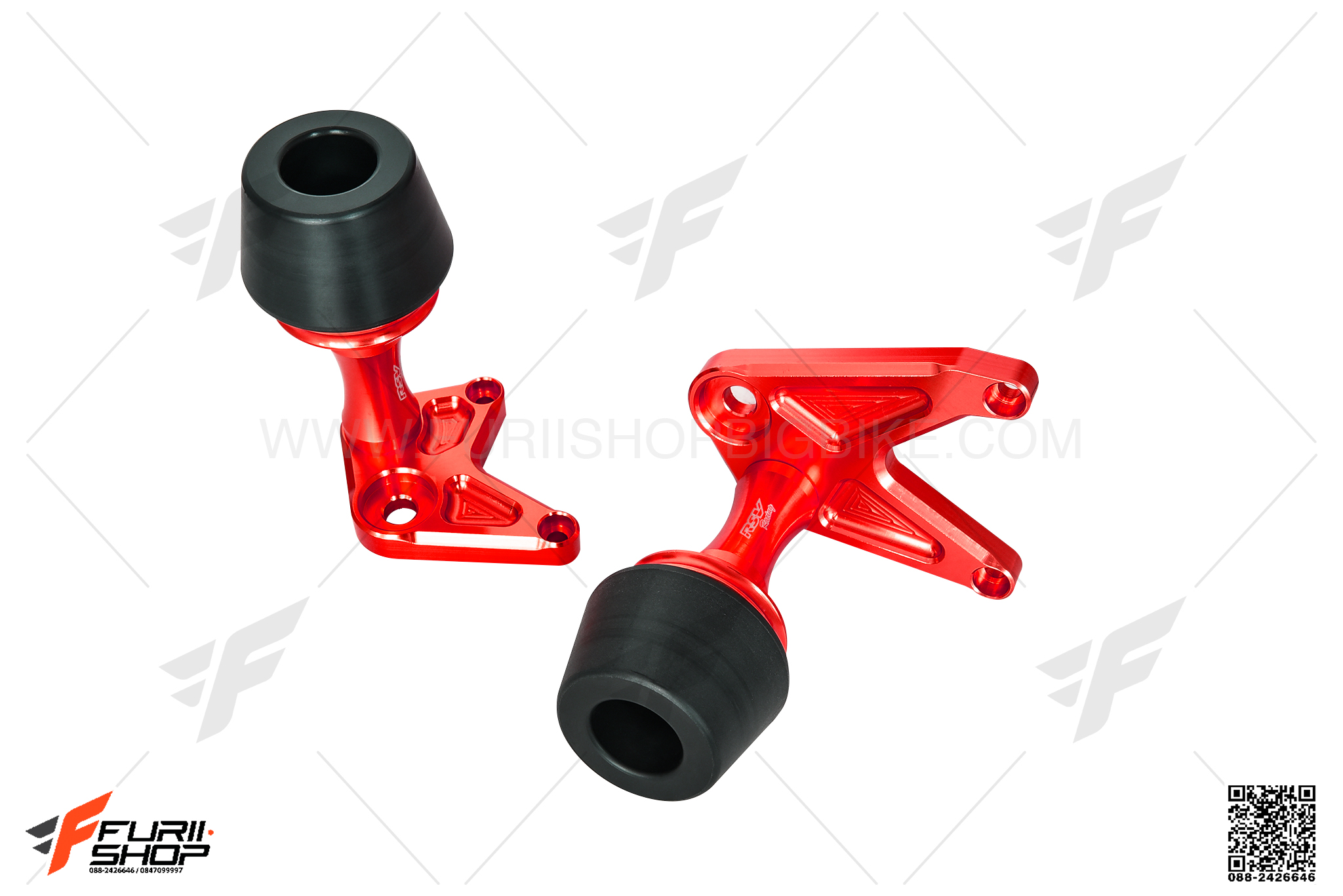 กันล้มกลาง RSV สีเทา FOR HONDA CB650F