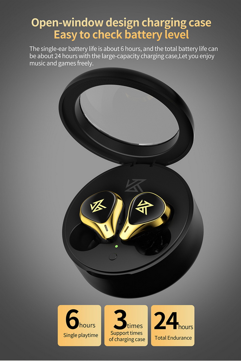 ขาย KZ SA08 PRO หูฟัง TWS 4 ไดรเวอร์ รองรับ Bluetooth 5.2 ประกันศูนย์ไทย