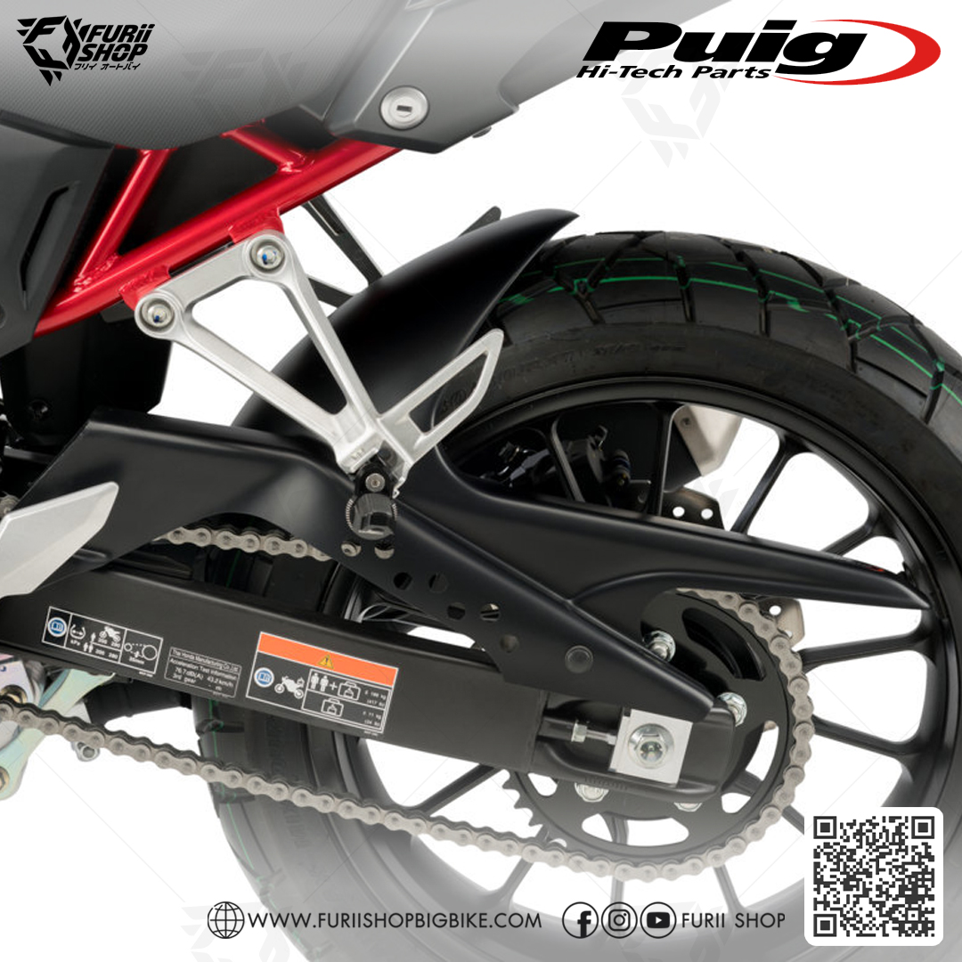 บังโคลนหลัง Puig Rear Fender Black : for Honda CBR 500 R 2019-2021 All New !!