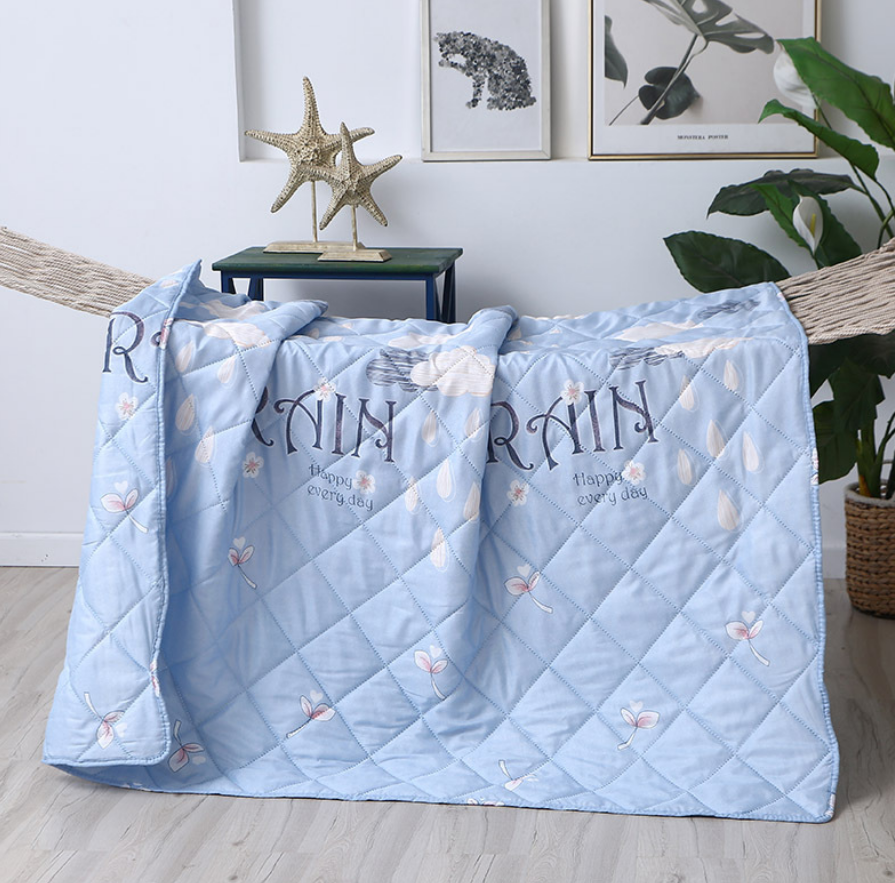 ผ้านวมบาง 5 ฟุต ผ้านวมพิมพ์ลาย ผ้าห่มนวมบาง ผ้านวมบาง ผ้าห่มบาง ผ้าห่มทำหรีด ราคาส่ง 95 บ. 1 กระสอบ 100 ผืน ปลีก-ส่ง