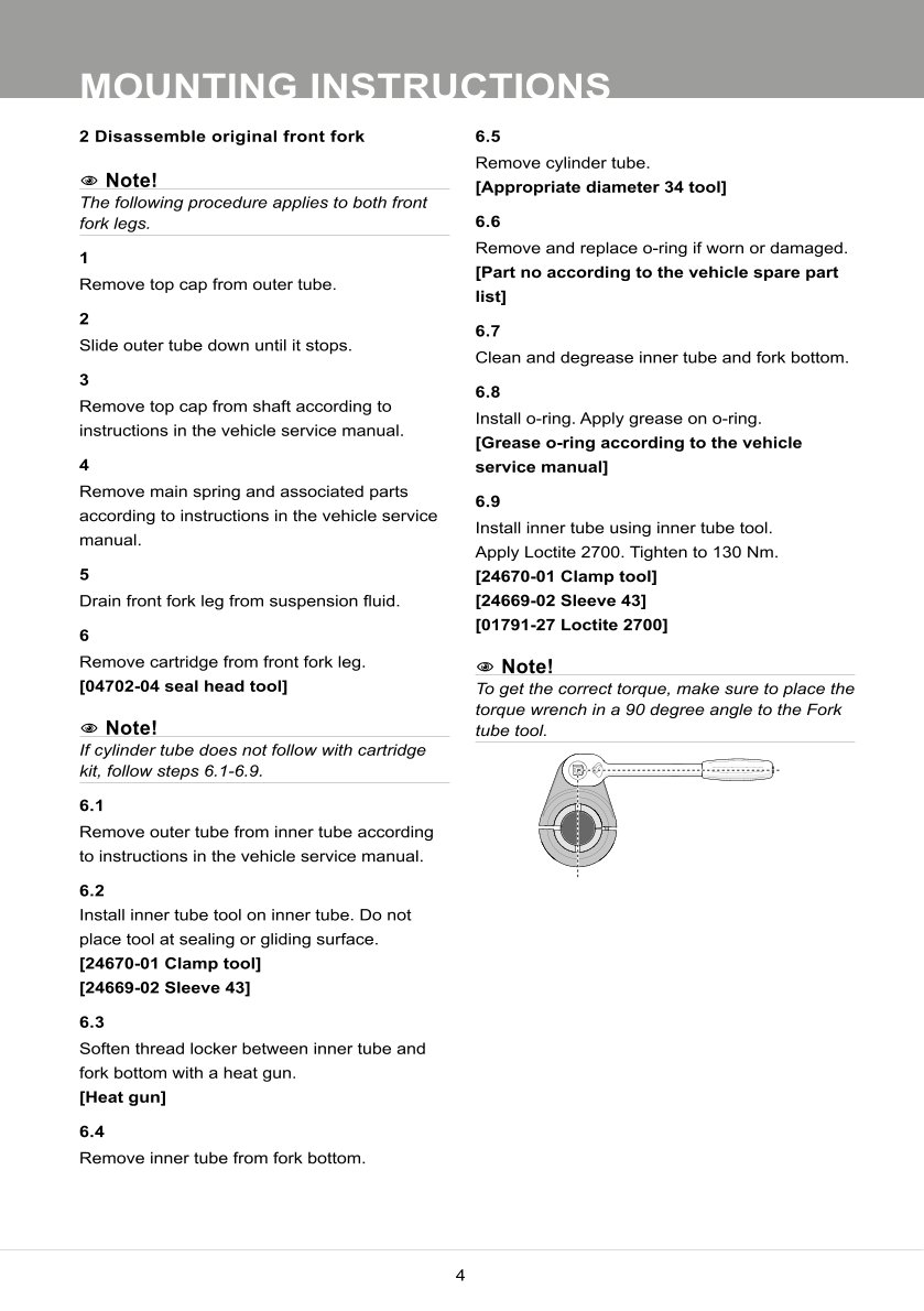 สปริงโช้คหน้า Ohlins FKR103 For Yamaha YZF R1M 2015-2019