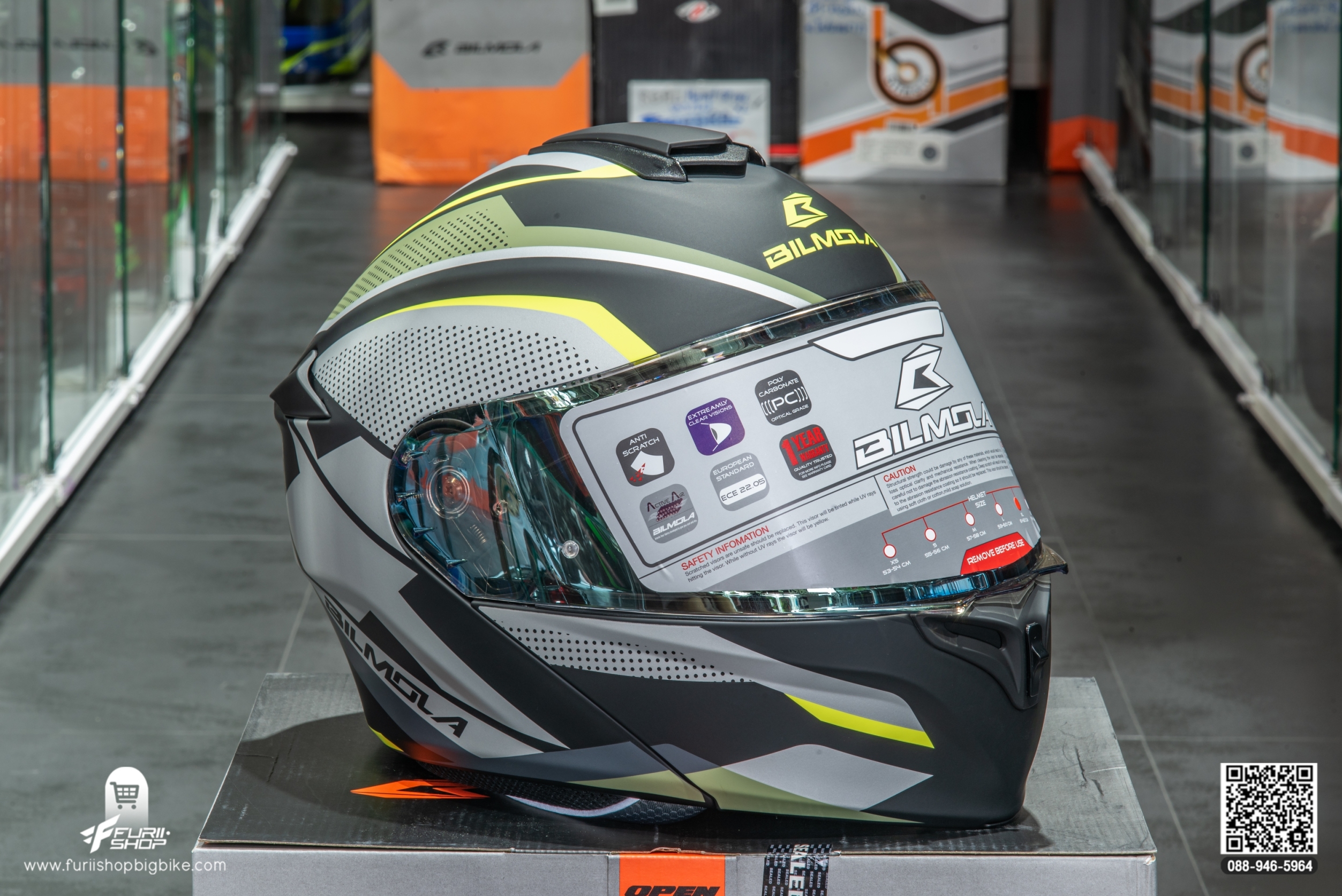 หมวกกันน็อค BILMOLA EXPLORER SX GREEN (MATTE)