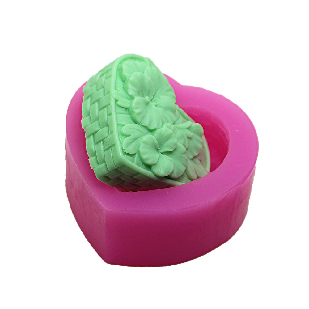 แม่พิมพ์ซิลิโคน หัวใจ ลายหน้ารัก เลือกแบบ