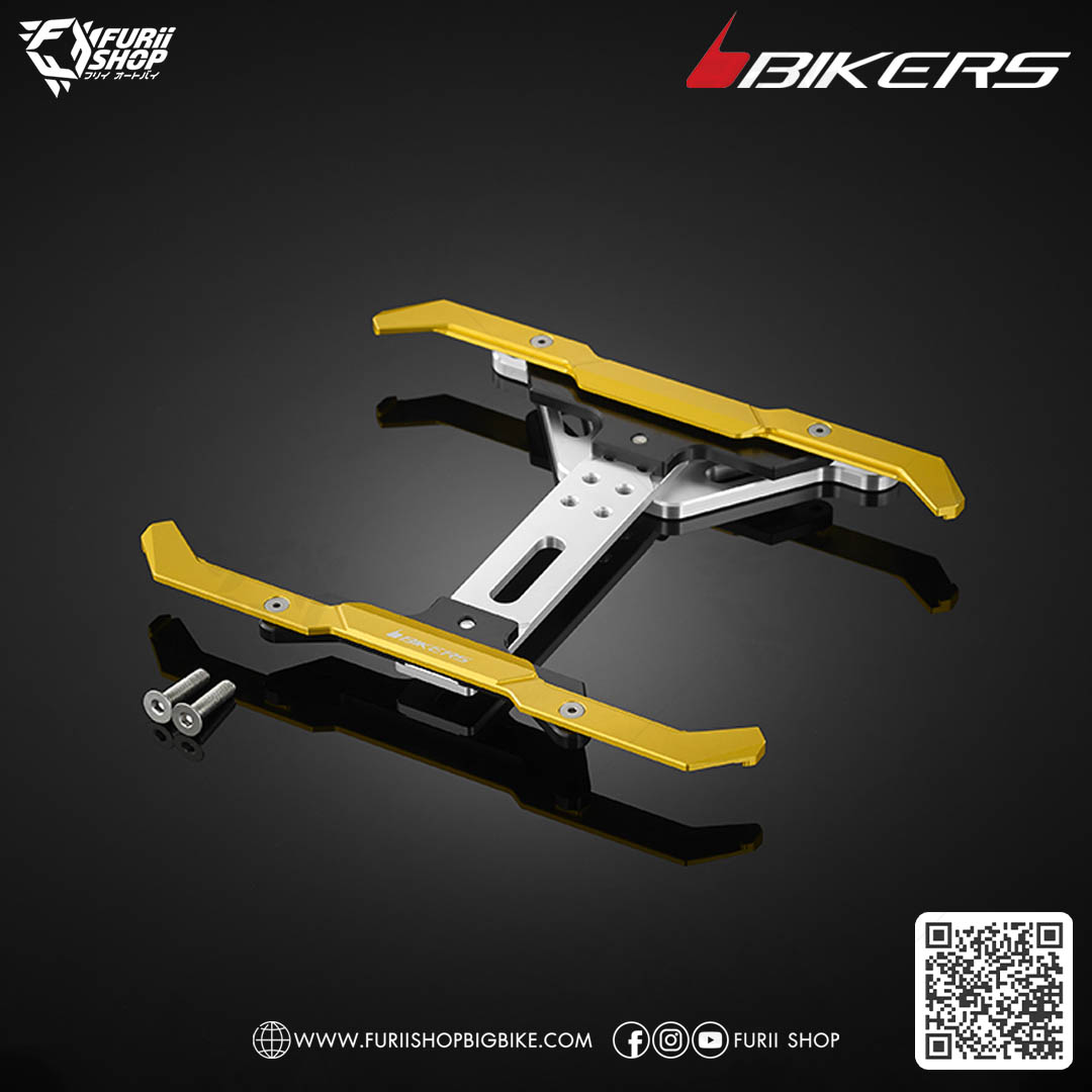 กรอบป้ายทะเบียน รุ่นมาตรฐาน Bikers Standard Rear License Support (L0016) : for Lambretta G350