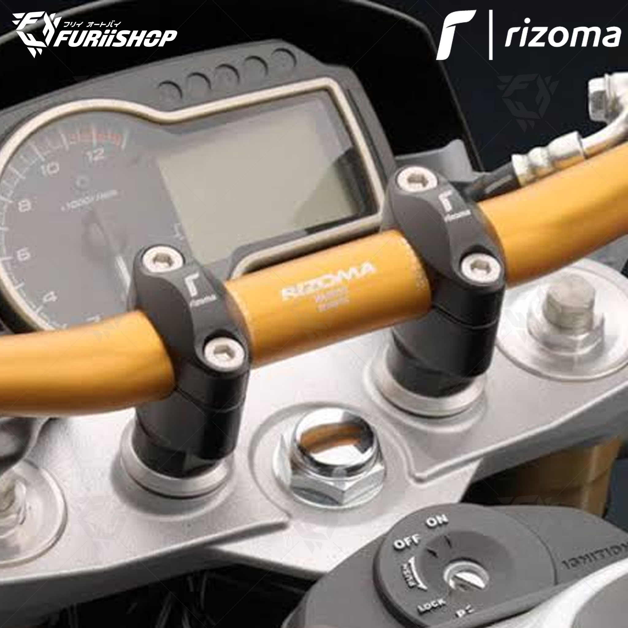 ตุ๊กตาแฮนด์อ้วน RIZOMA For : DUCATI Monster 797
