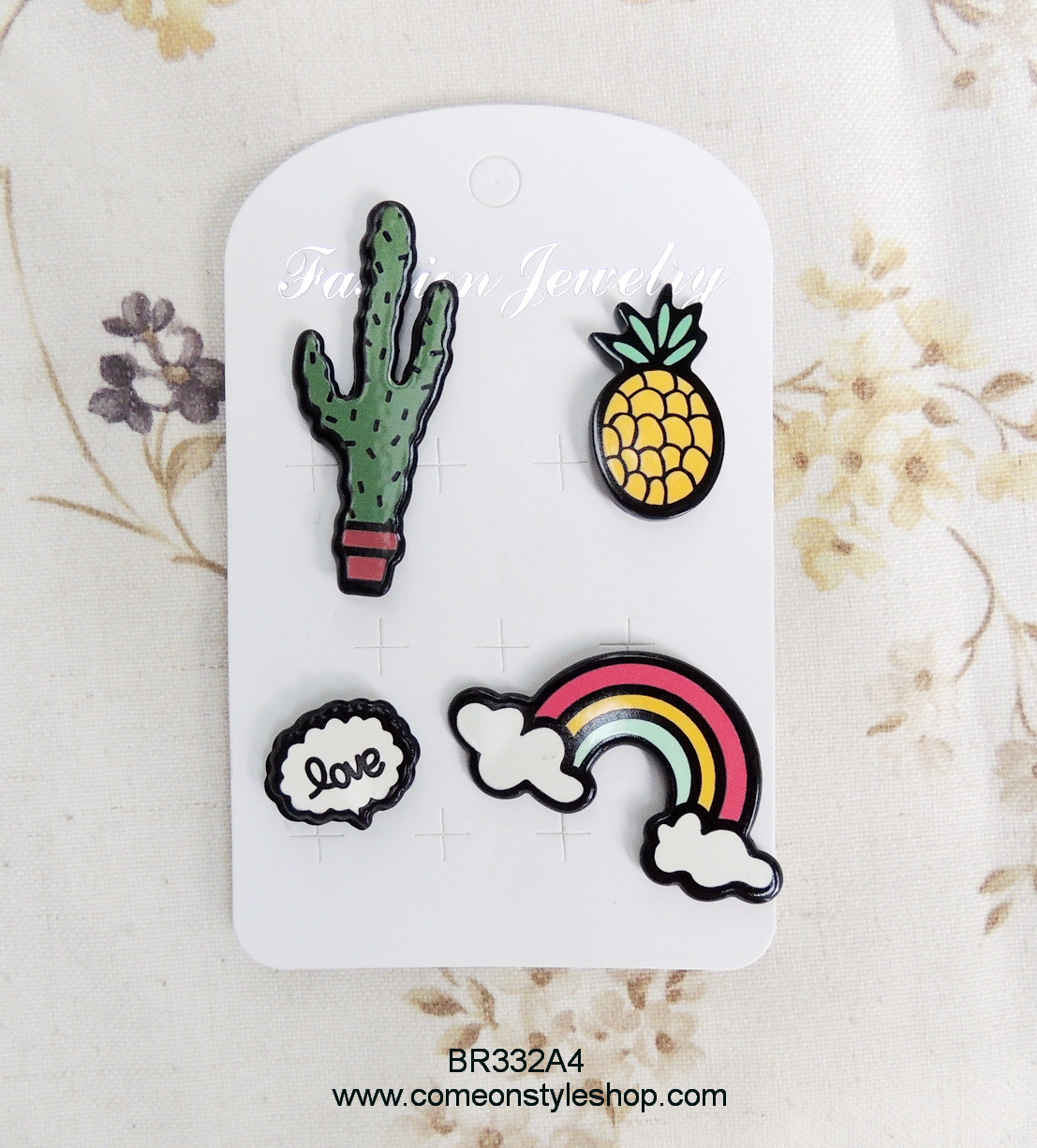 เซตเข็มกลัด เซตพินติดเสื้อ brooch pin
