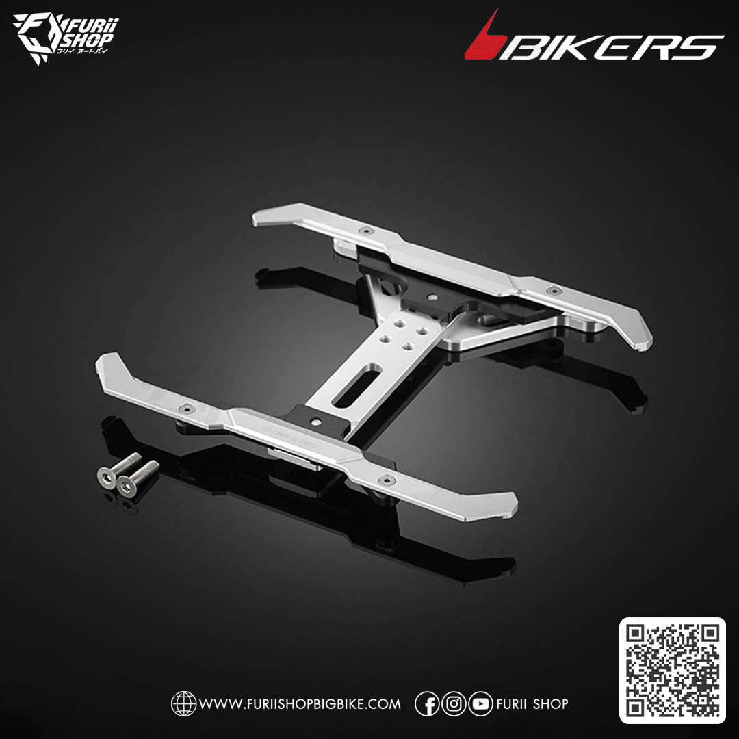 กรอบป้ายทะเบียน รุ่นมาตรฐาน Bikers Standard Rear License Support (L0016) : for Lambretta G350