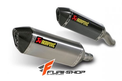 ท่อไอเสียมอเตอร์ไซค์ AKRAPOVIC SLIP-ON FOR KAWASAKI NINJA300/Z30