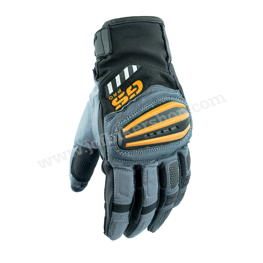 ถุงมือมอไซค์ ถุงมือมอเตอร์ไซค์ ถุงมือขับมอเตอร์ไซค์ ถุงมือ BMW GS Pro ผลิตจากผ้าและหนัง
