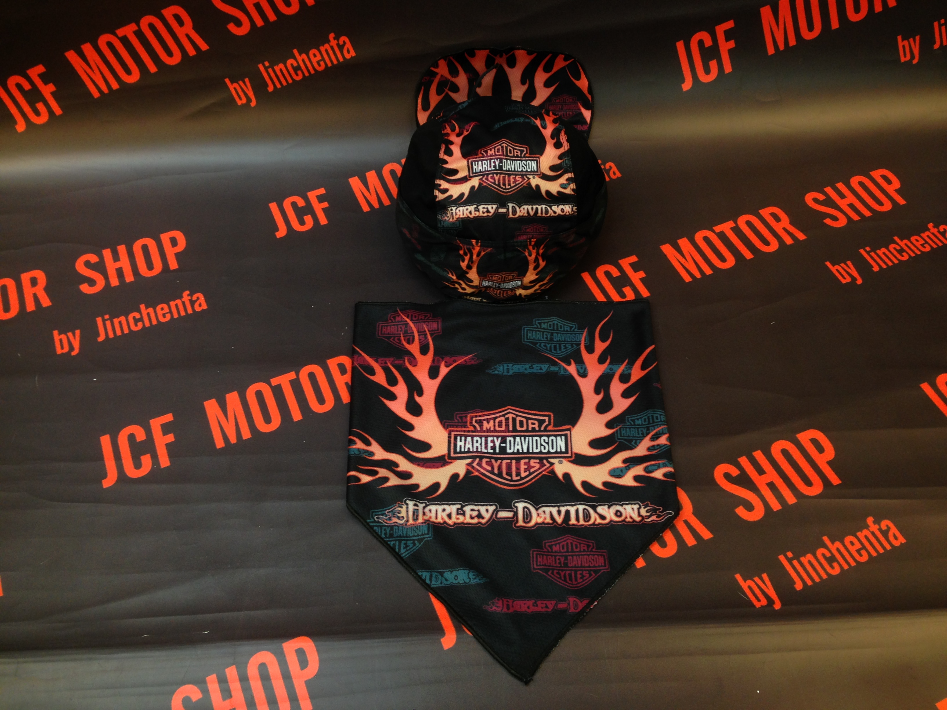 ชุดผ้าปิดจมูก - ผ้าโพกหัว Harley