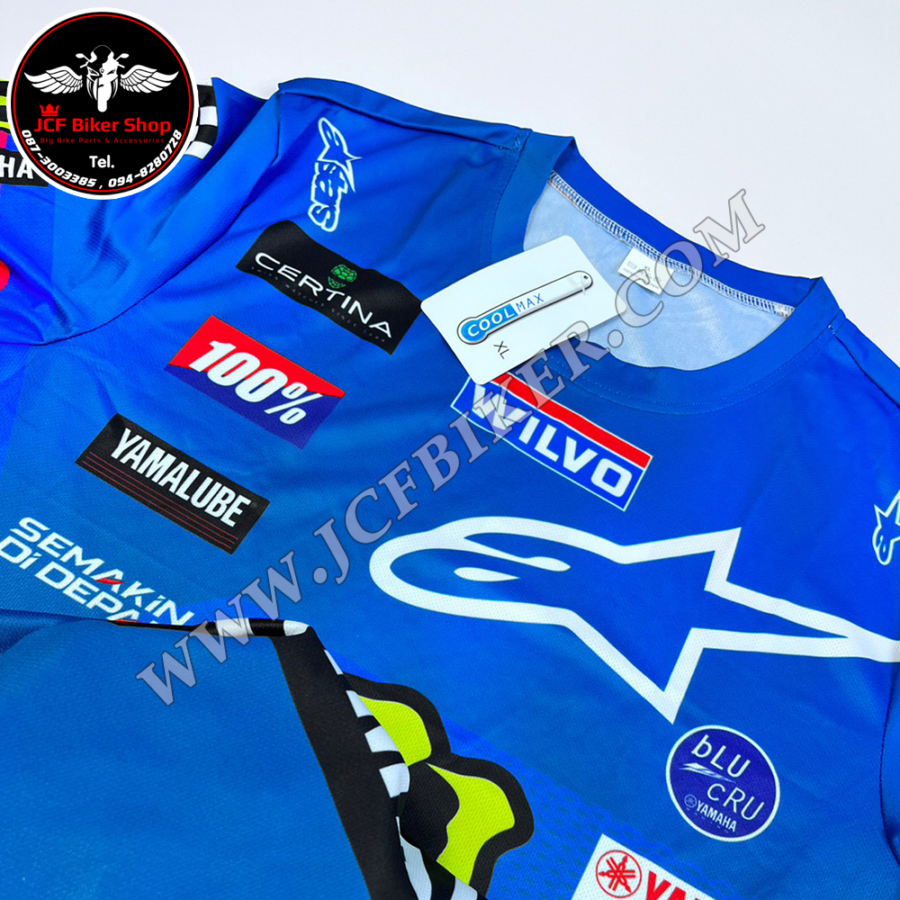 เสื้อยืดขี่มอเตอร์ไซค์ เสื้อยืดมอเตอร์ไซค์ เสื้อแขนสั้นผ้าCoolmaxแห้งไวไม่รัดตัวไม่เหนียวตัวซับเหงื่อดีมากไม่อับชื้นT291
