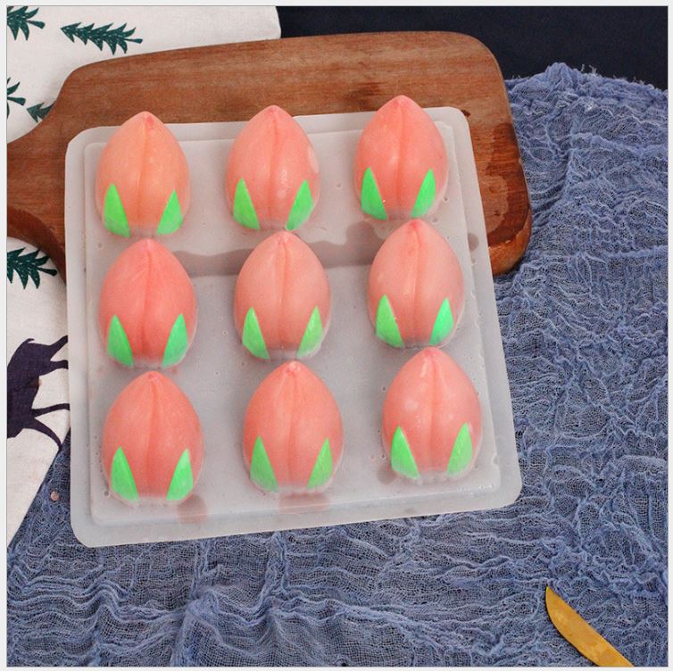 แม่พิมพ์พลาสติก ลูกพีช พิมพ์วุ้น