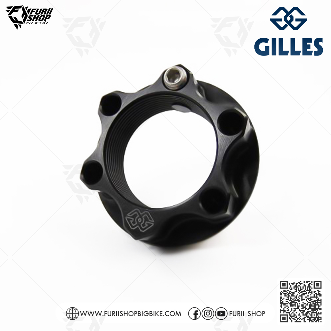 น็อตแผงคอ GILLES TOOLING ACM สีดำ FOR BMW S1000RR/S1000R