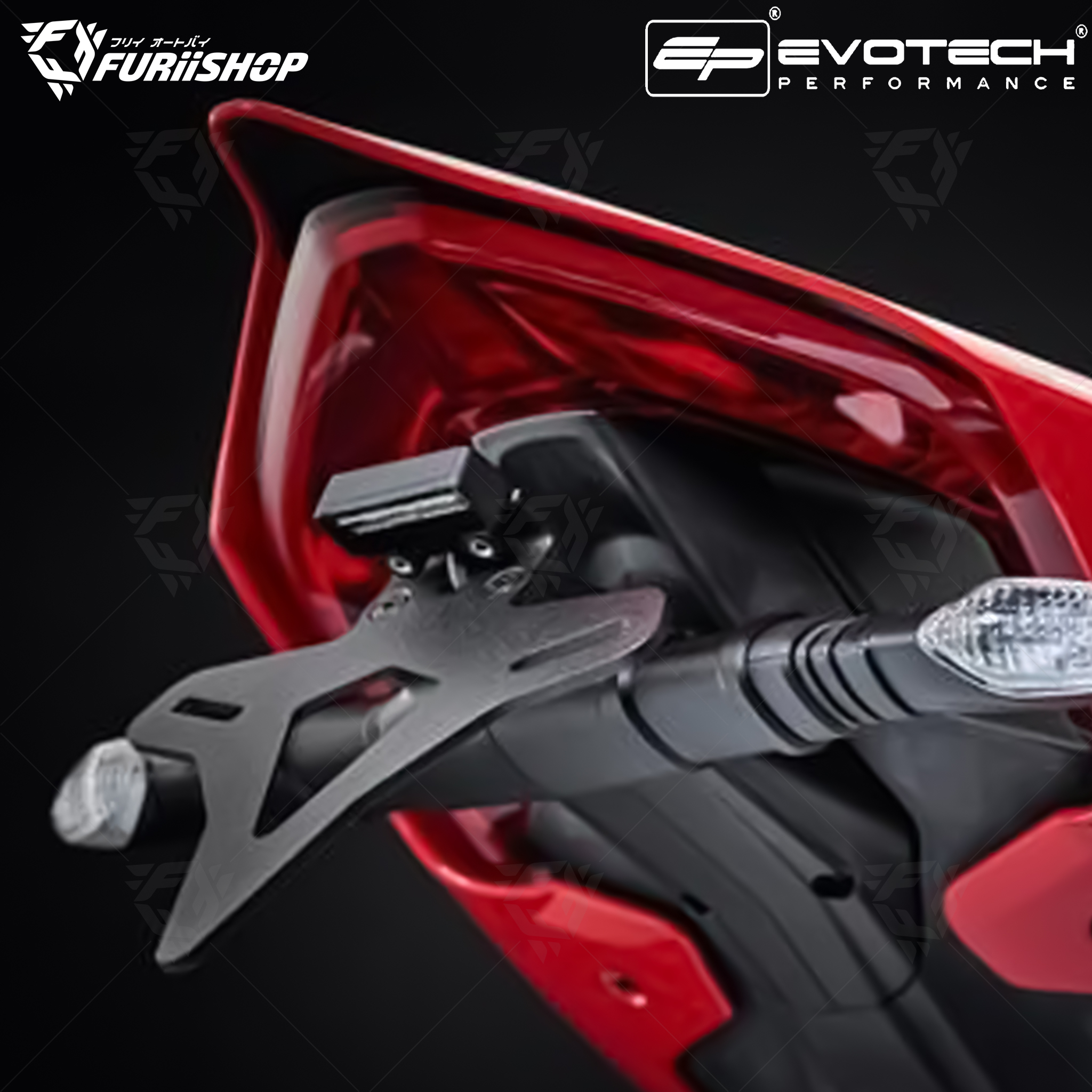 ท้ายสั้น EVOTECH PERFORMANCE For : STREETFIGHTER V4 2020-2024