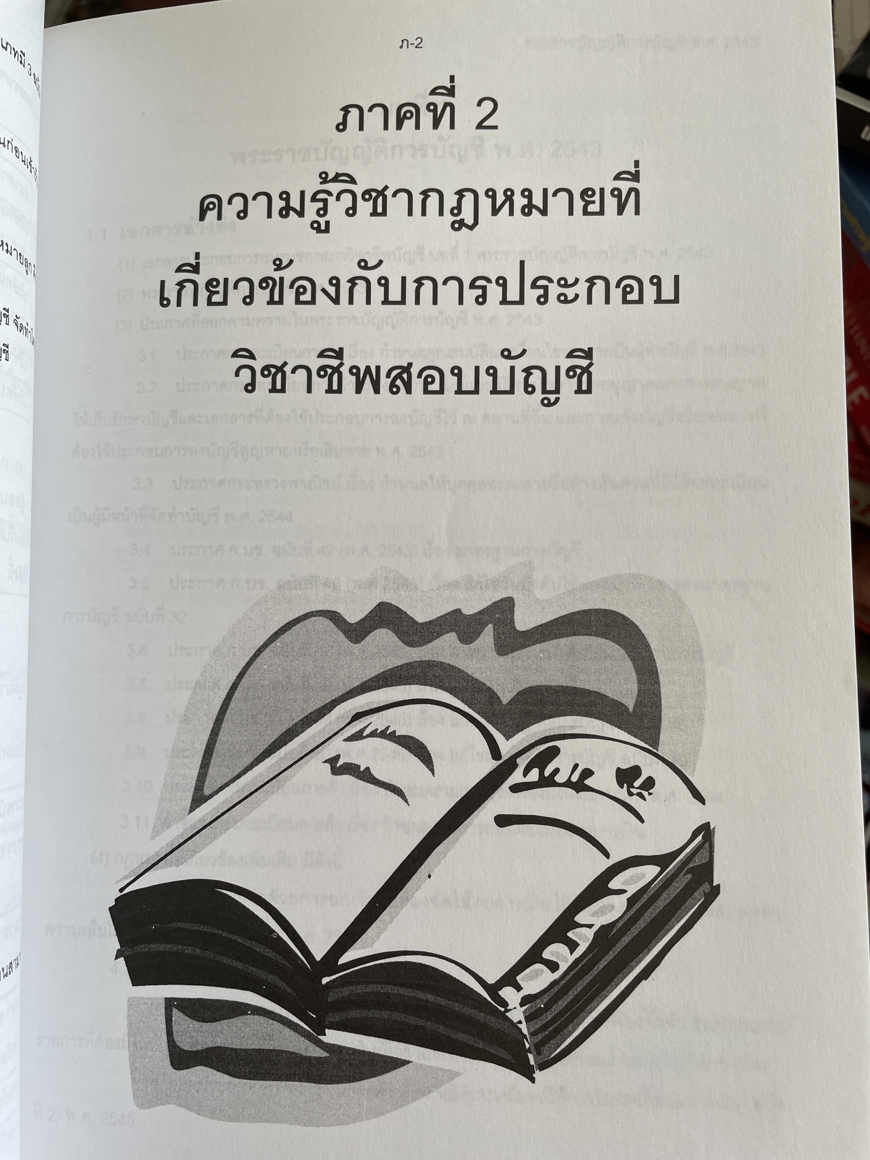 คู่มือสอบ CPA. กฎหมายที่เกี่ยวข้องกับการประกอบวิชาชีพสอบบัญชี ผู้เขียน นิพันธ์ เห็นโชคชัยชนะ และ ดร.ศิลปพร ศรีจั่นเพชร 1,500 กรัม