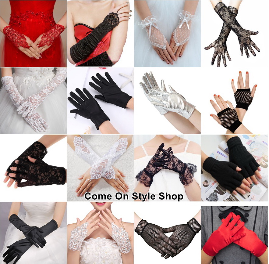 ถุงมือออกงาน ถุงมือเจ้าสาว Party Glove