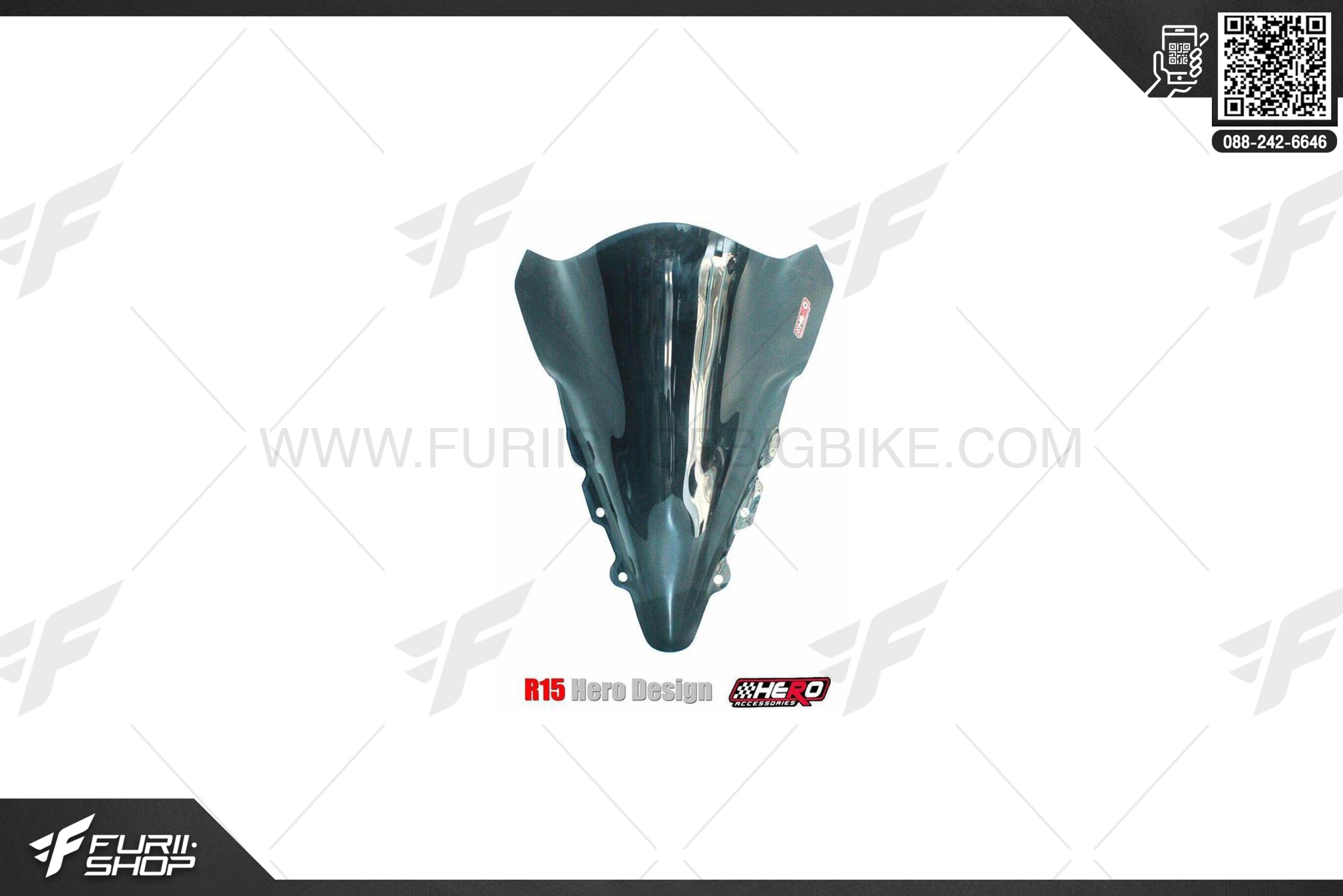 ชิวหน้า HERO DESIGN FOR YAMAHA R15 2017