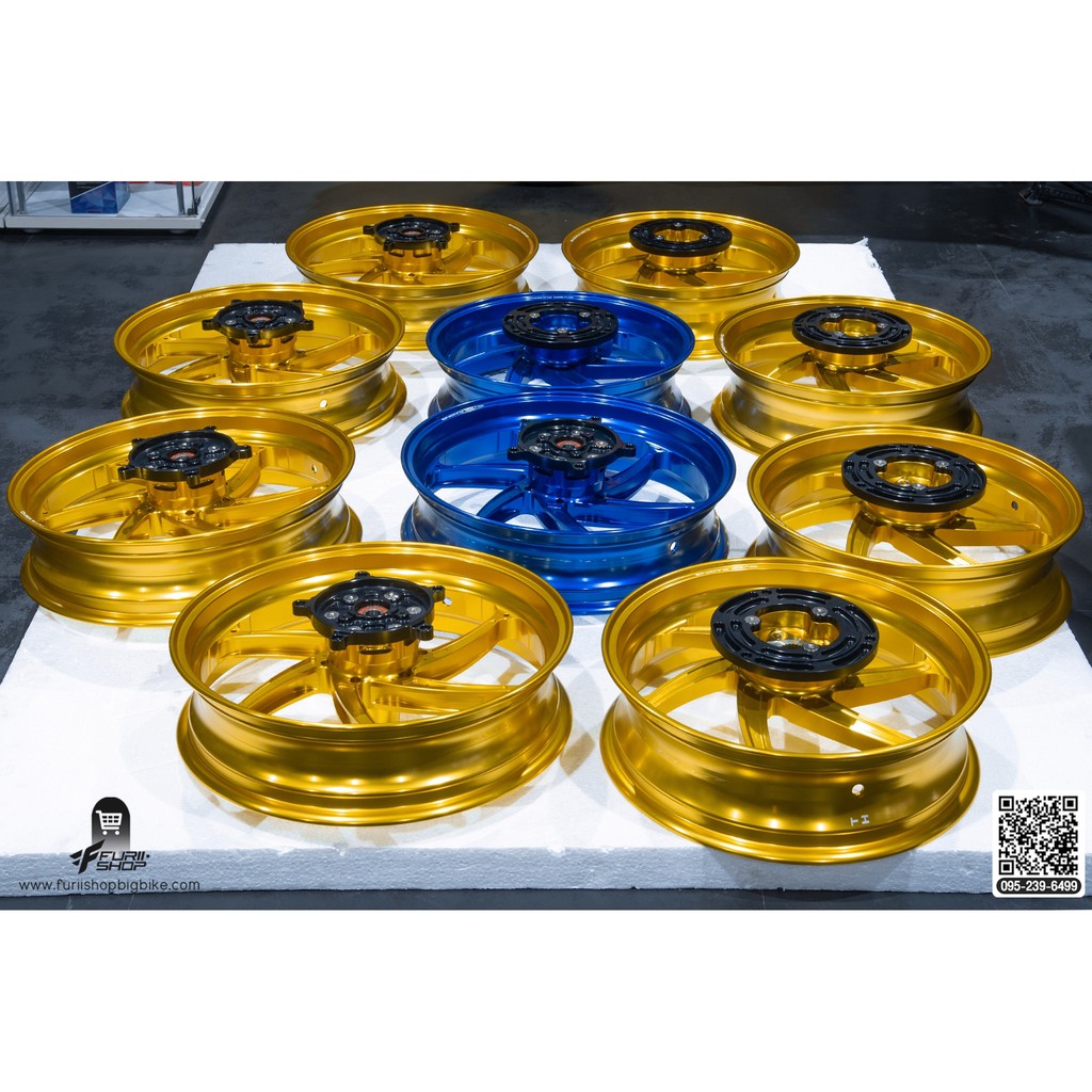 ล้อแต่ง/ล้อฟอร์จ/Forged Wheels Over Racing For Yamaha XMAX 300