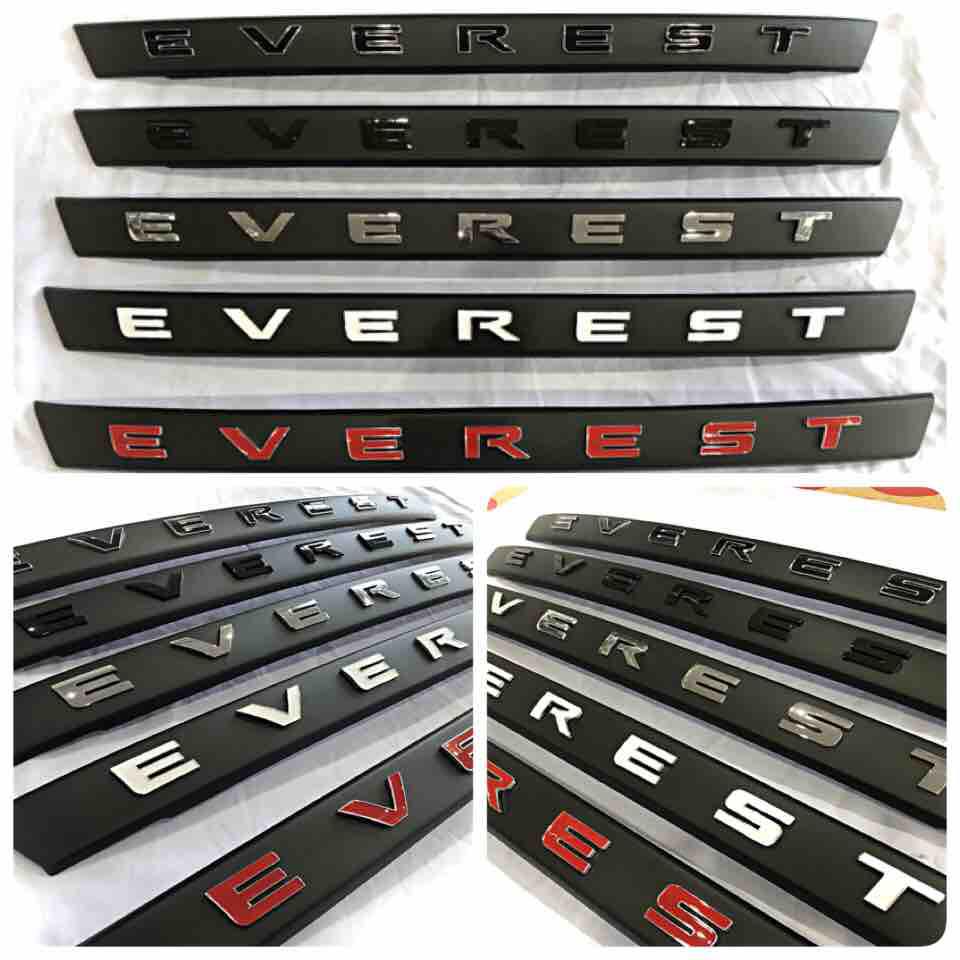 ครอบคาดท้าย โลโก้นูน Everest