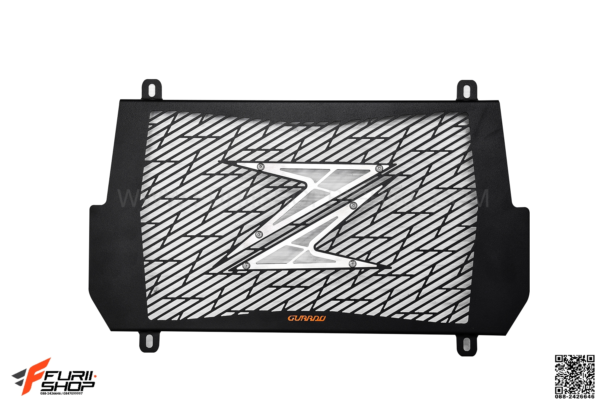 การ์ดหม้อน้ำ GUARDO สีดำ FOR KAWASAKI Z900